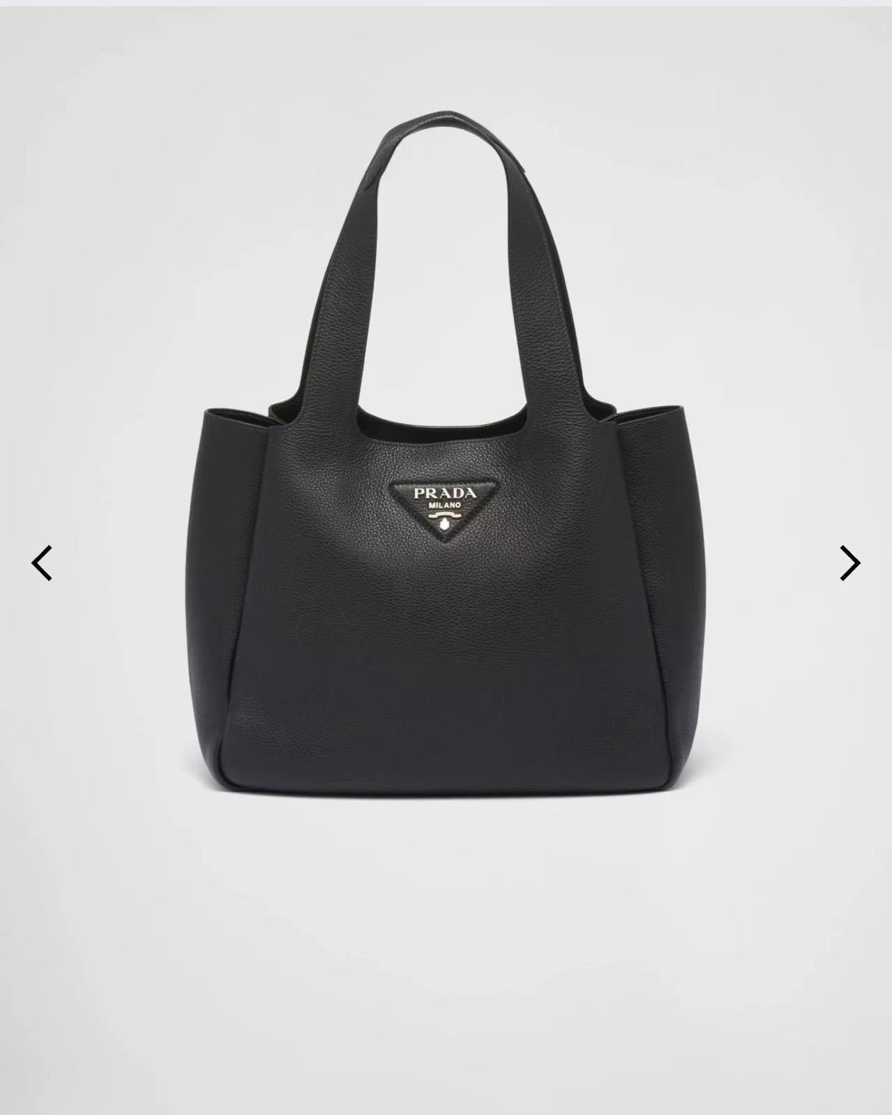 PRADA 프라다 FW2023 대형 송아지 가죽 토트백 3