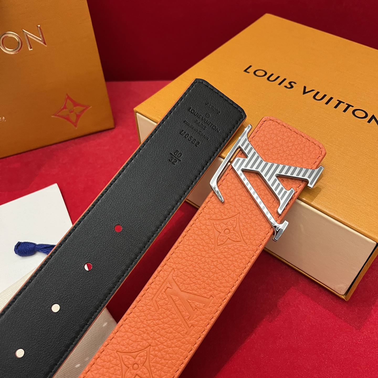 Louis Vuitton 루이비통 루이 비통 토고 패턴 모노그램 남성 가죽 벨트 14