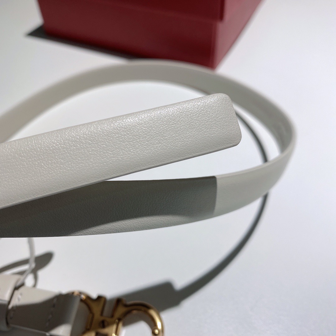 Salvatore Ferragamo 살바토레 페라가모 간치니 소가죽 슬림 벨트 7