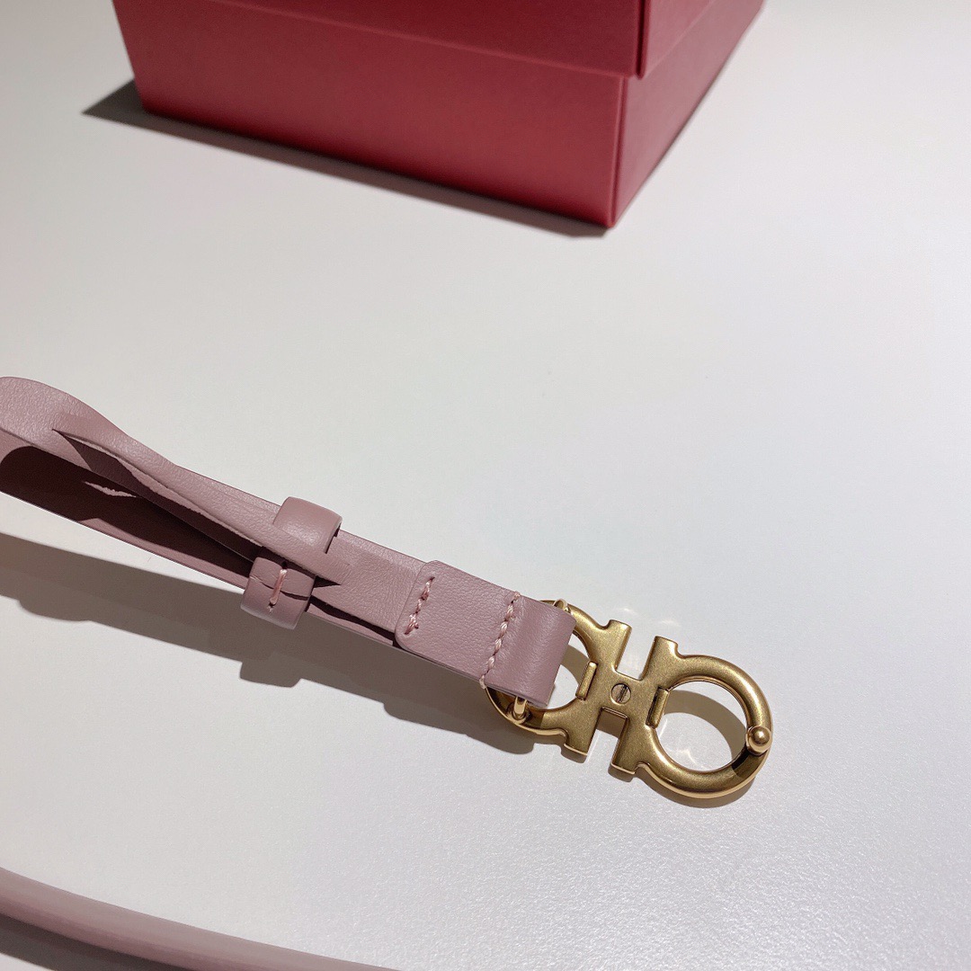 Salvatore Ferragamo 살바토레 페라가모 간치니 소가죽 슬림 벨트 5