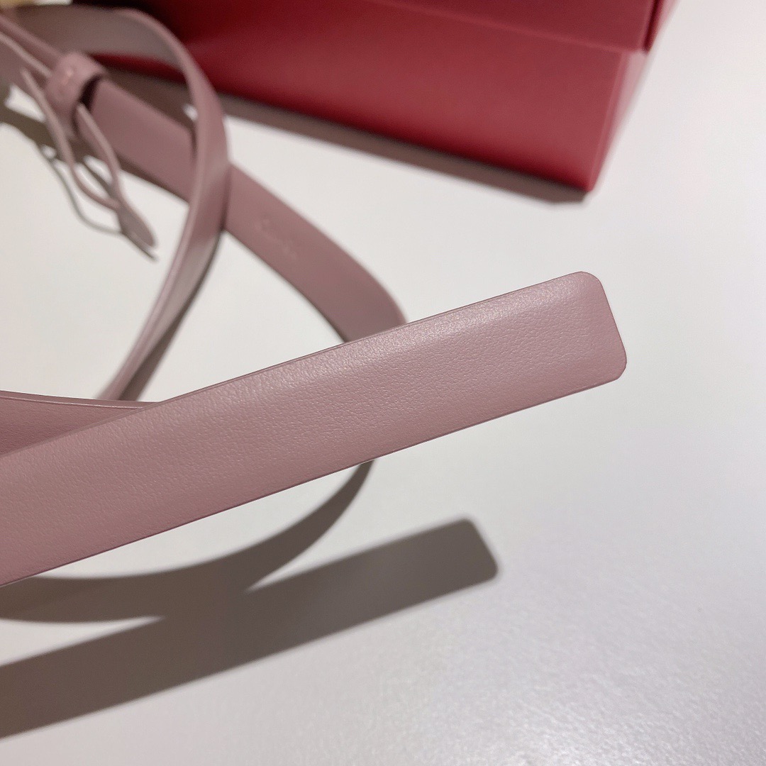 Salvatore Ferragamo 살바토레 페라가모 간치니 소가죽 슬림 벨트 7