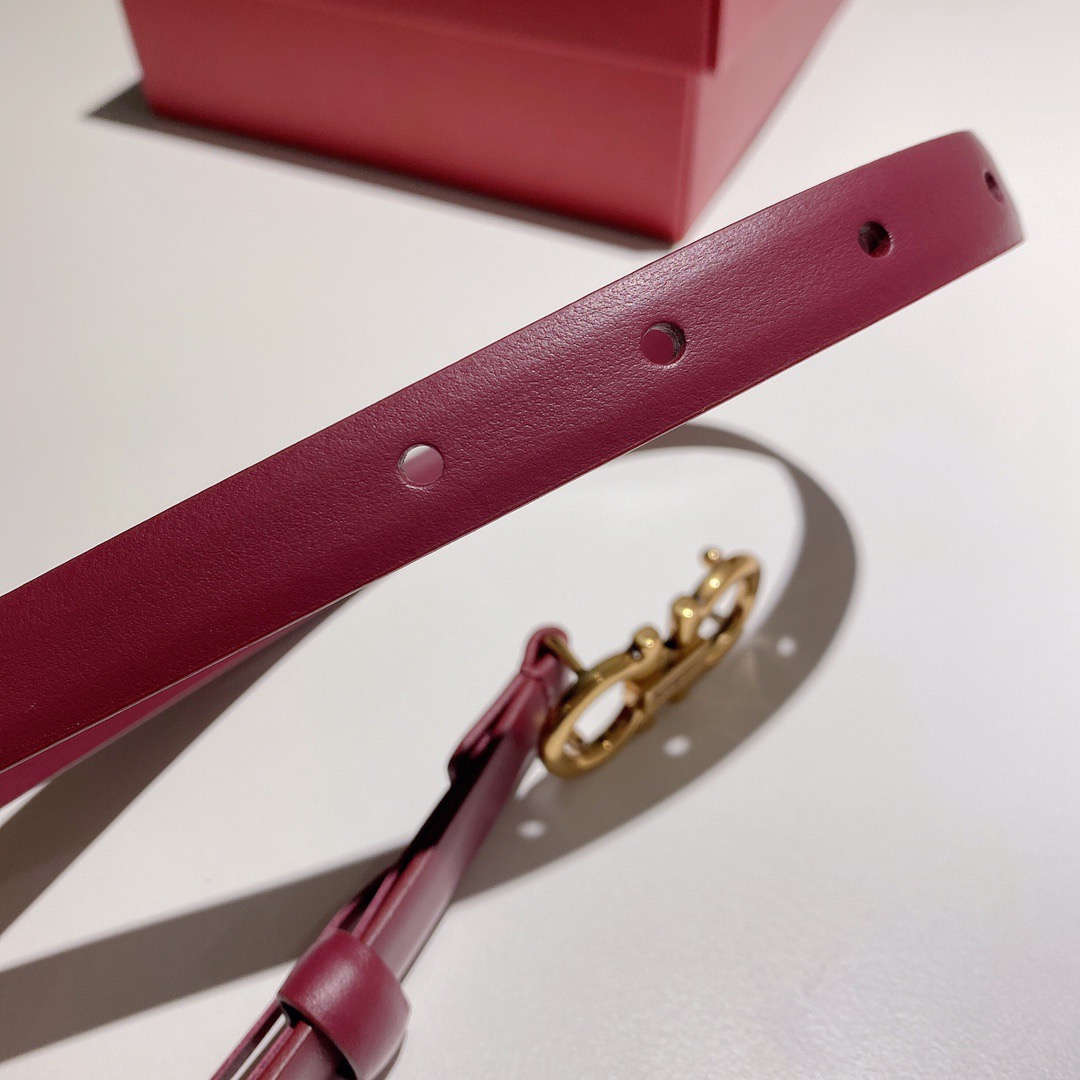 Salvatore Ferragamo 살바토레 페라가모 간치니 소가죽 슬림 벨트 7