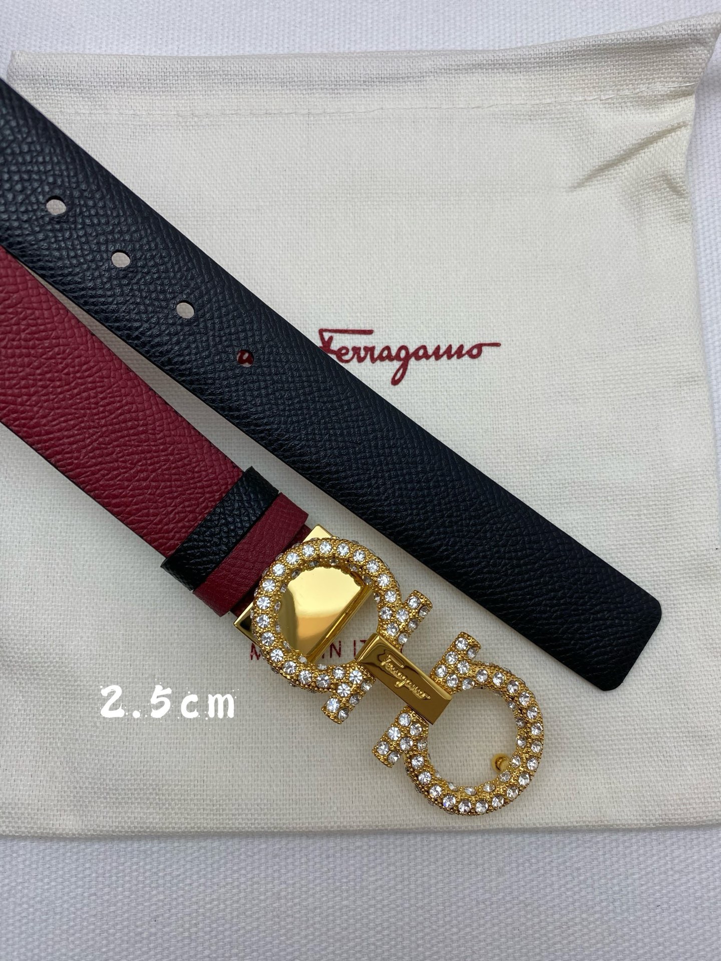 FERRAGAMO 페레가모 FW2023 HUG 나파 가죽 토트백 9