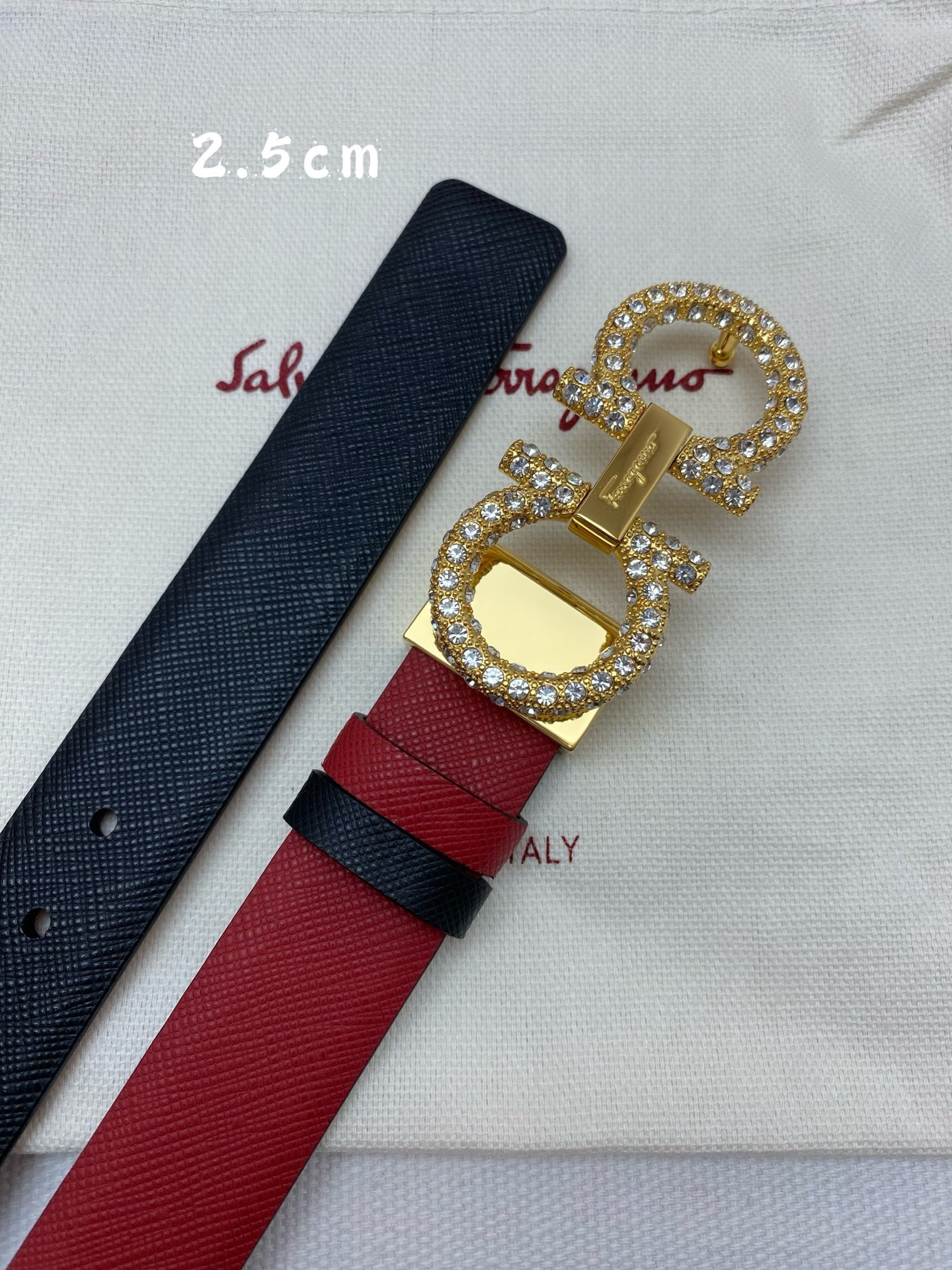 FERRAGAMO 페레가모 FW2023 HUG 나파 가죽 토트백 3