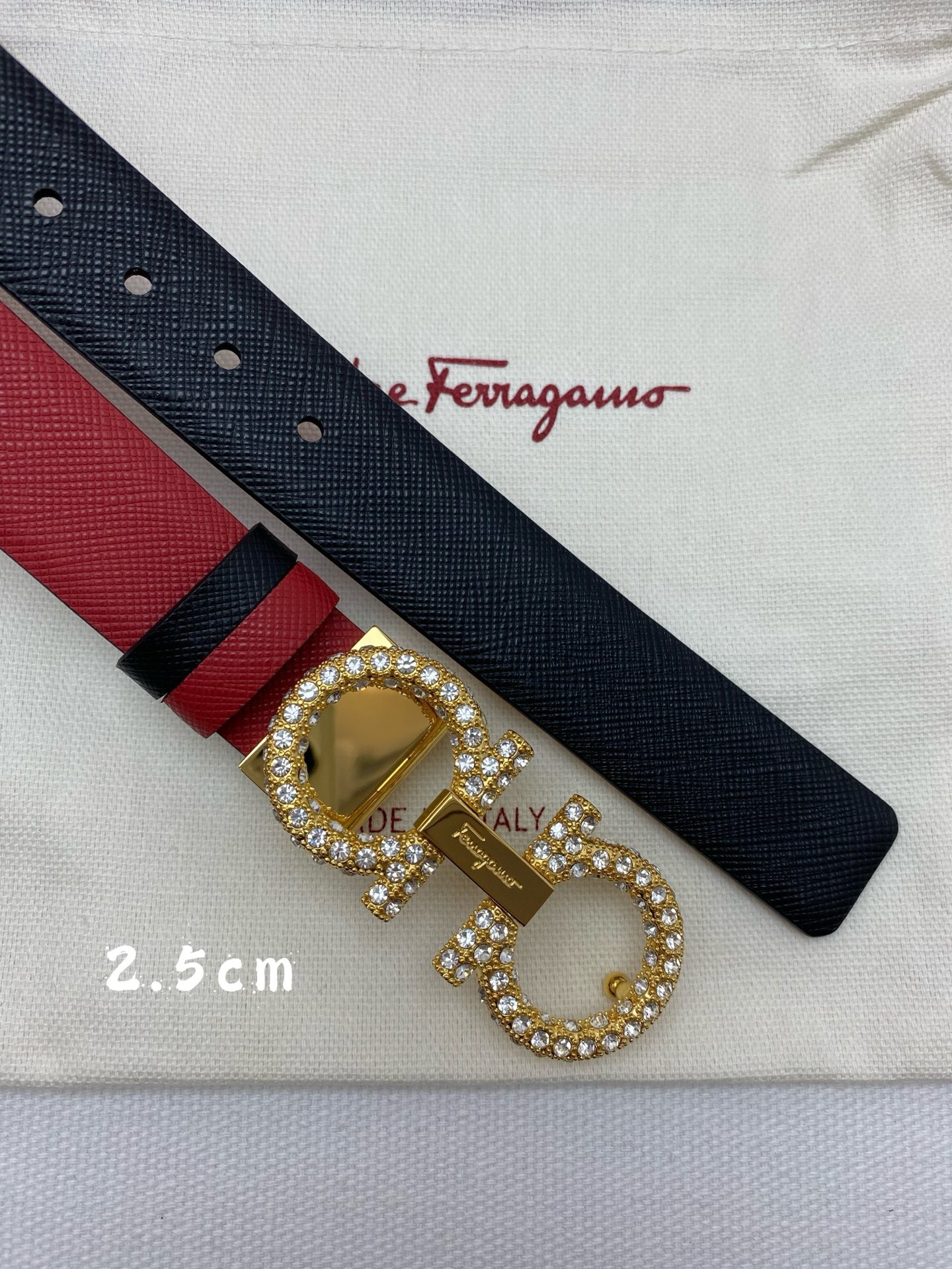 FERRAGAMO 페레가모 FW2023 HUG 나파 가죽 토트백 7