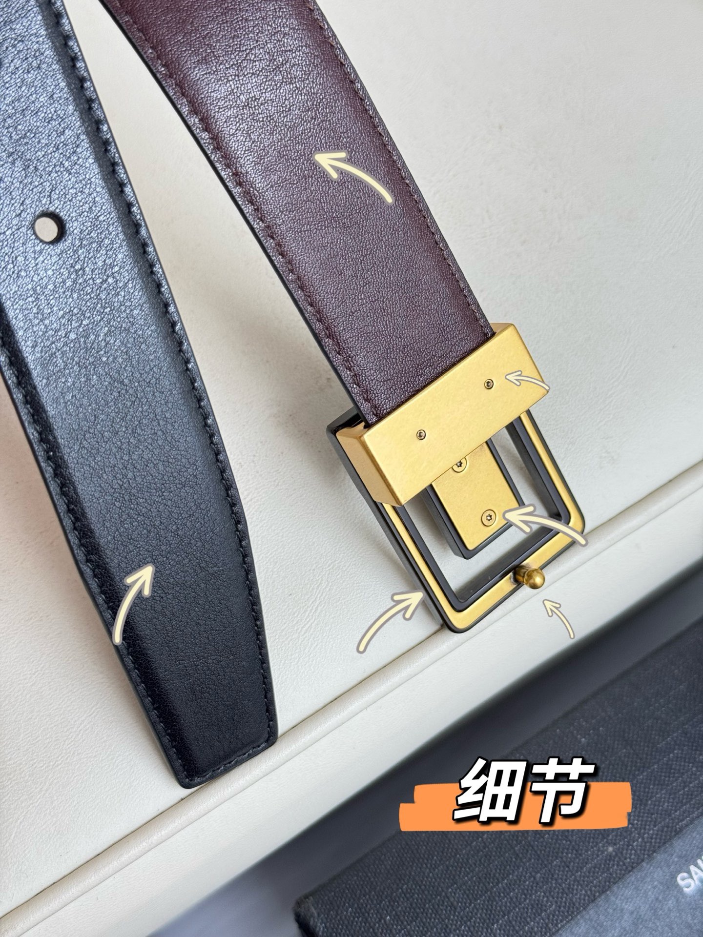 FERRAGAMO 페레가모 FW2023 HUG 나파 가죽 토트백 10