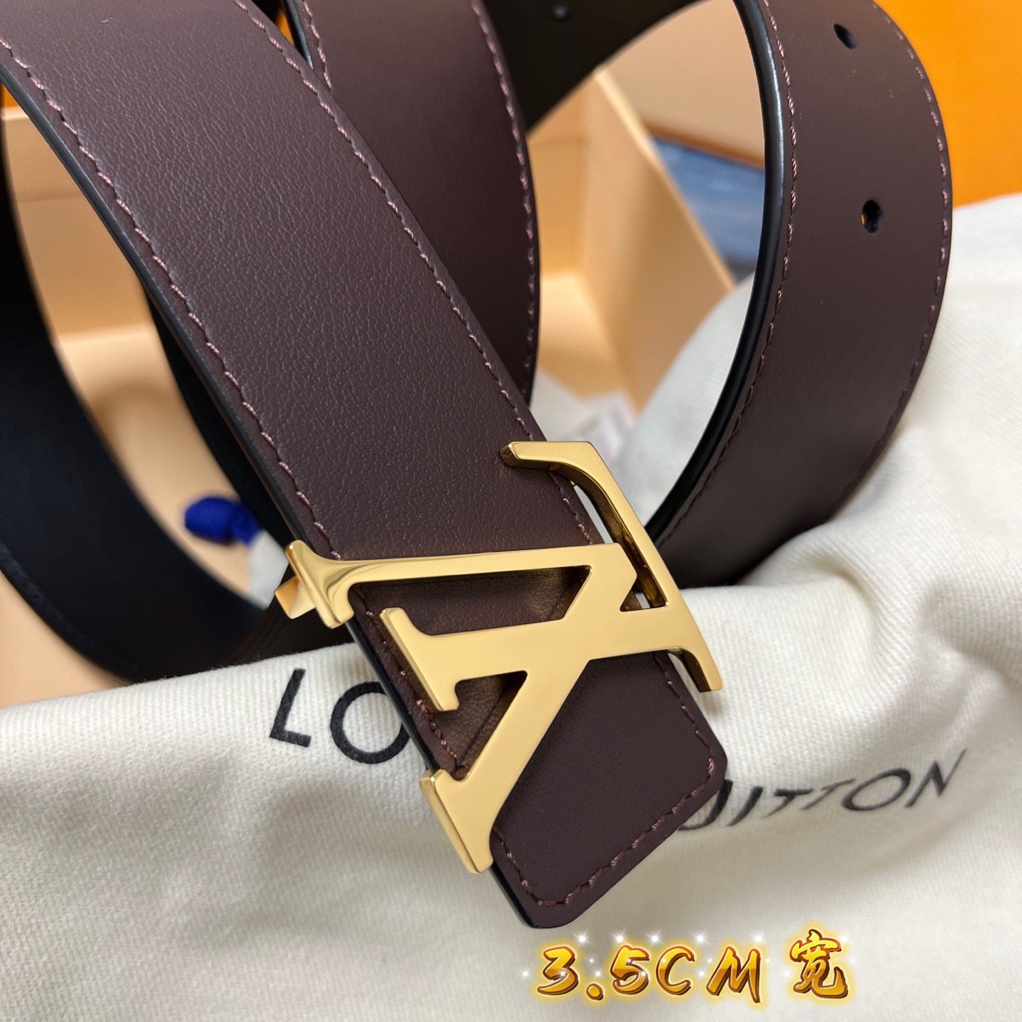 Louis Vuitton 루이비통 루이 비통 남성 소가죽 벨트 2
