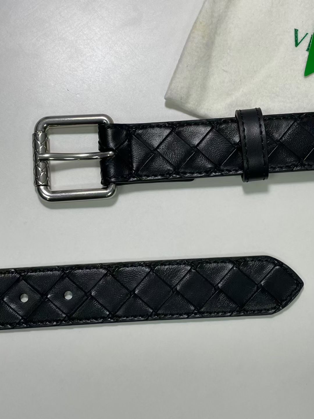 Bottega Veneta 보테가베네타 보테가 베네타 인트레치아토 송아지가죽 벨트 12