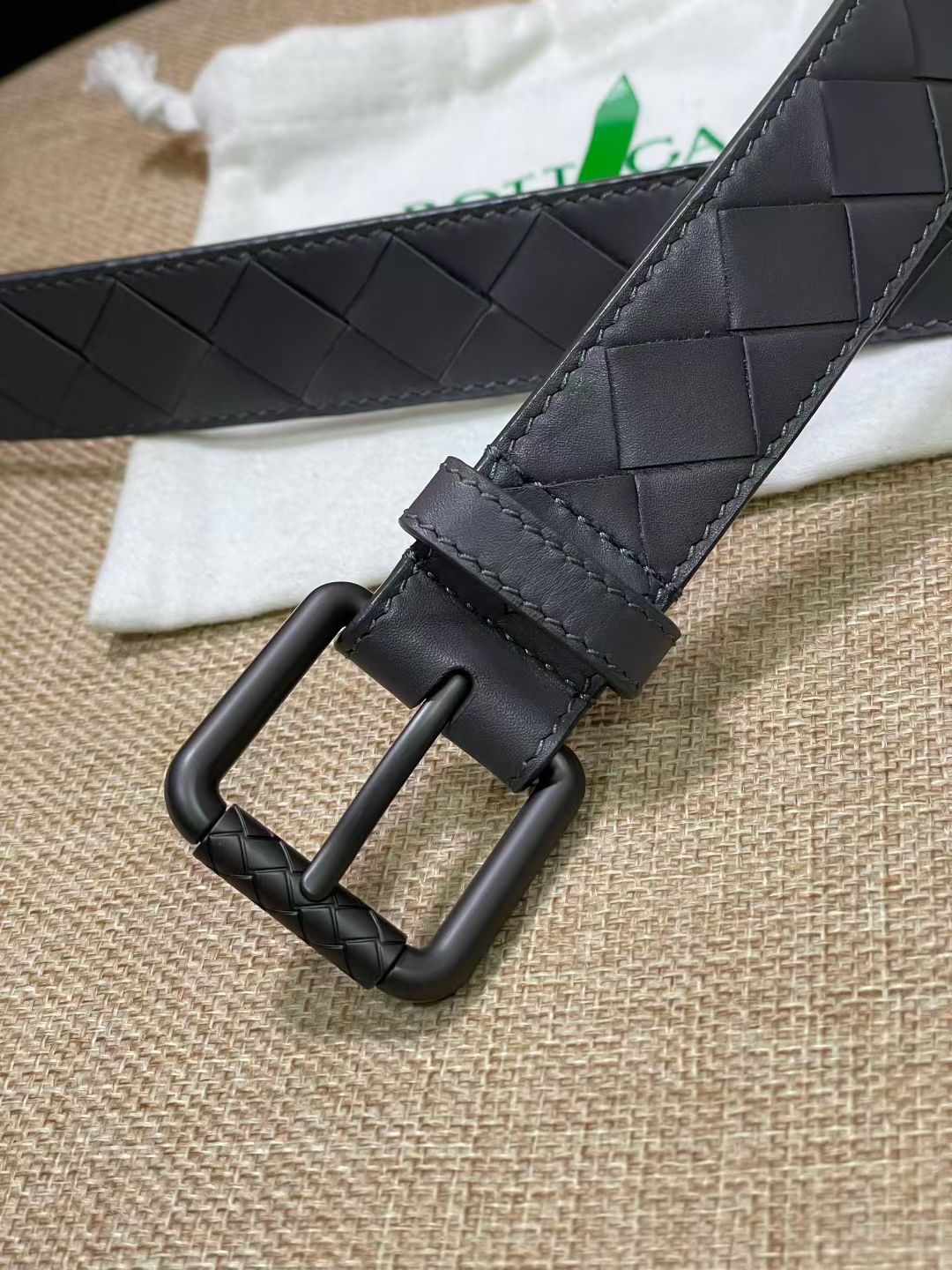 Bottega Veneta 보테가베네타 보테가 베네타 인트레치아토 송아지가죽 벨트 11