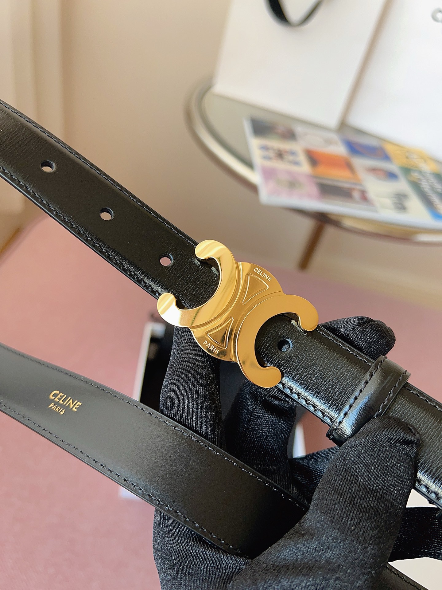 Ferragamo 살바토레 페라가모 FW2023 클래식 블랙 체인 백 5