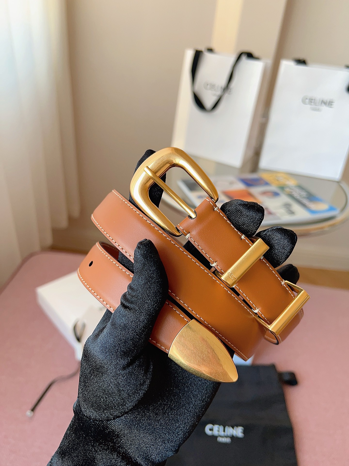 Prada 프라다 Cini 리나일론 미니 메신저백 10