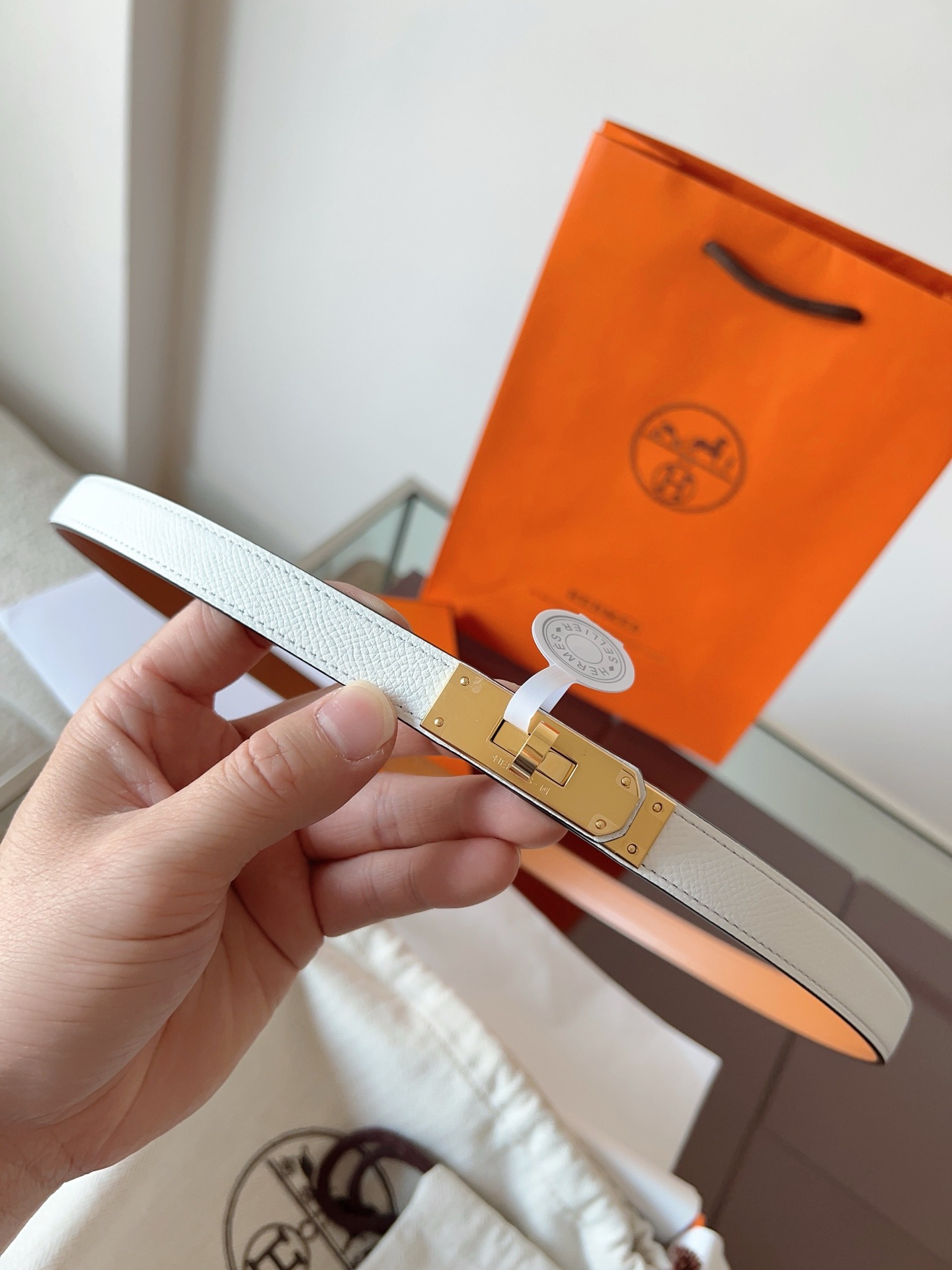 FENDI 펜디 클래식 FF 메탈 셔츠 8