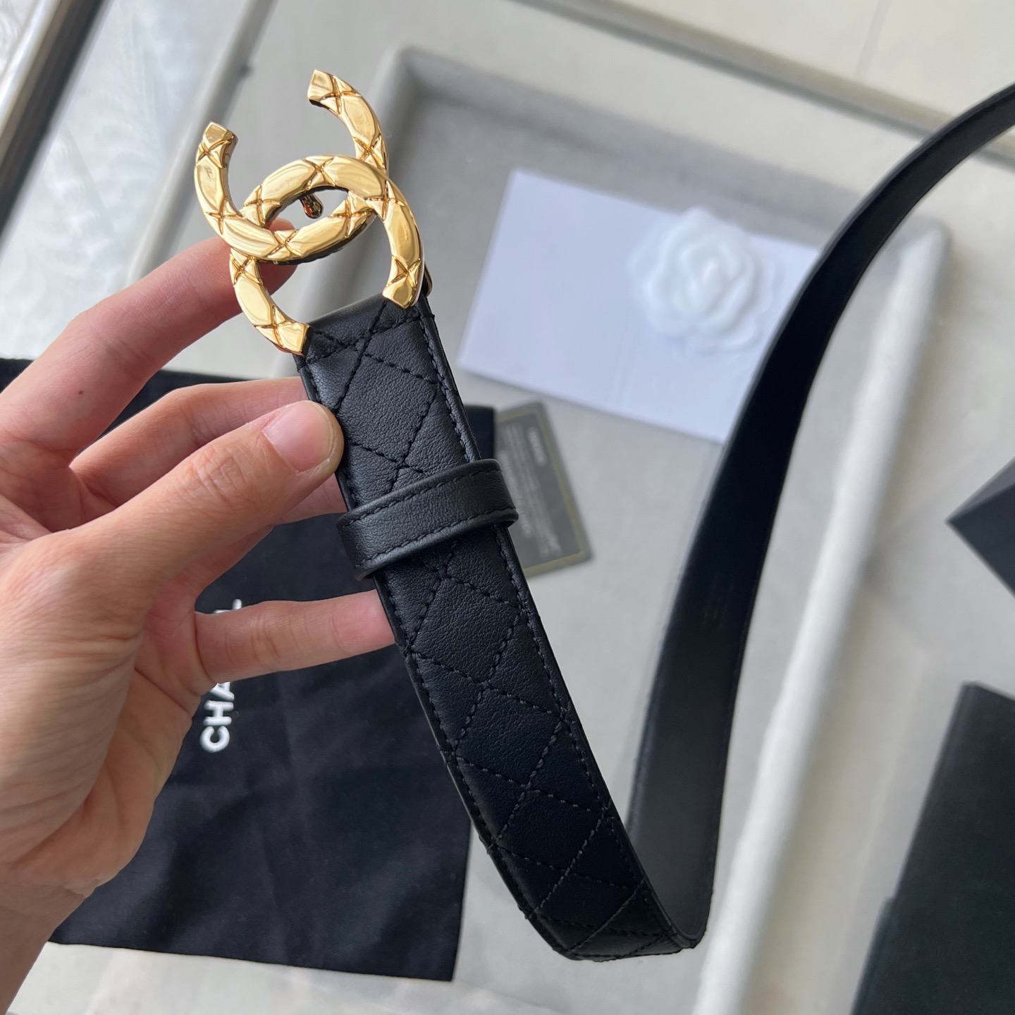 Louis Vuitton 루이비통 칼라 사면 네잎클로버 프린트 셔츠 9