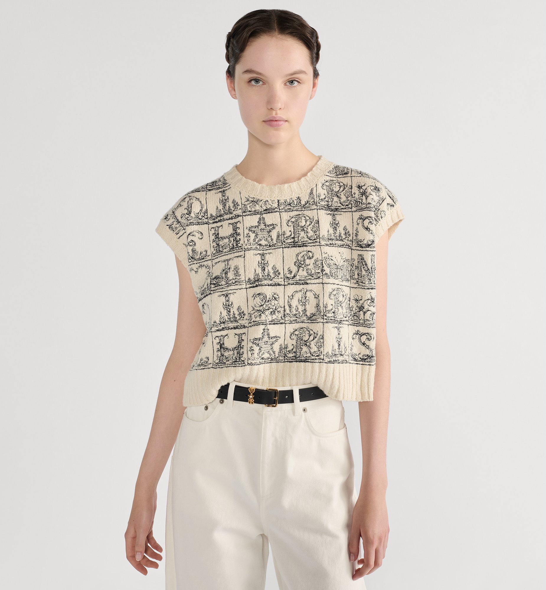 Dior 디올 러키 디올 루프 소가죽 벨트 2