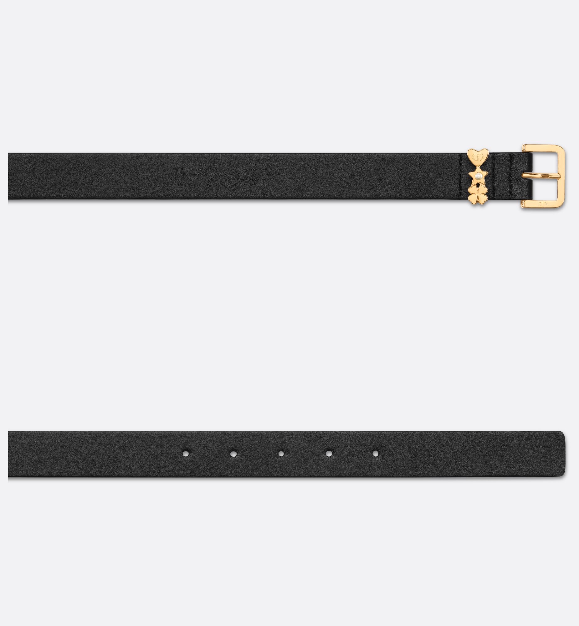 Dior 디올 러키 디올 루프 소가죽 벨트 3