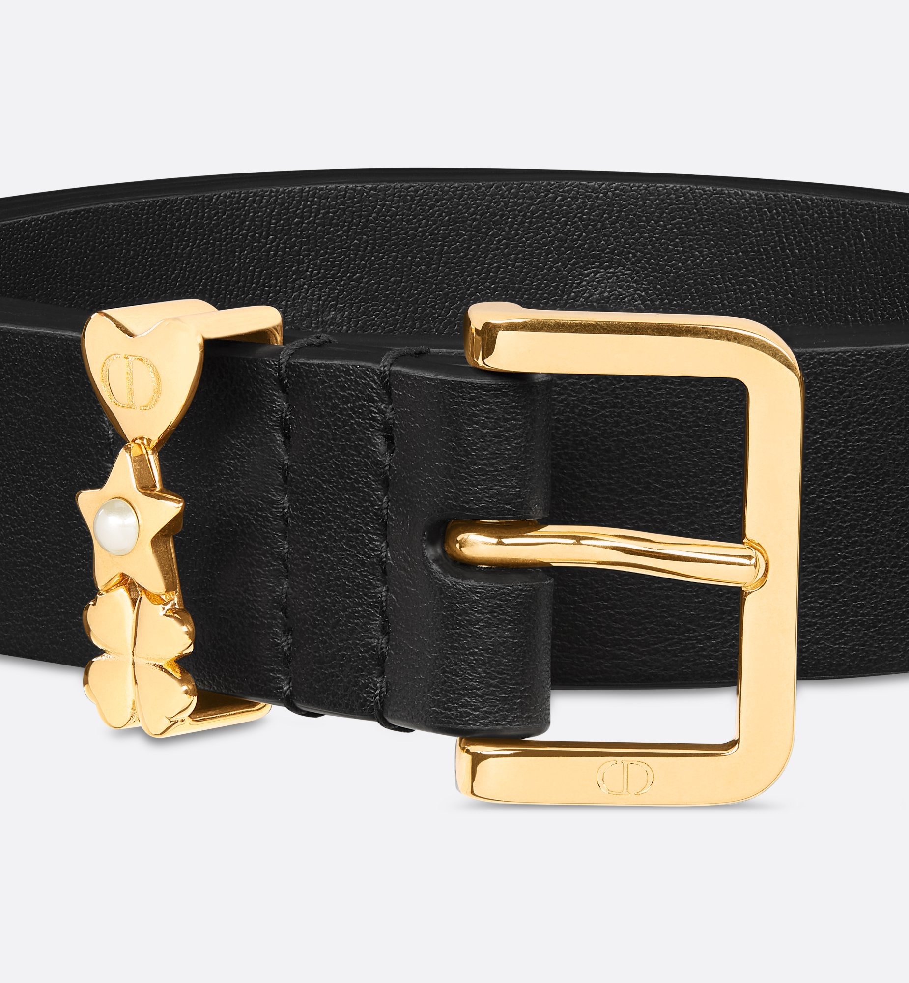 Dior 디올 러키 디올 루프 소가죽 벨트 4