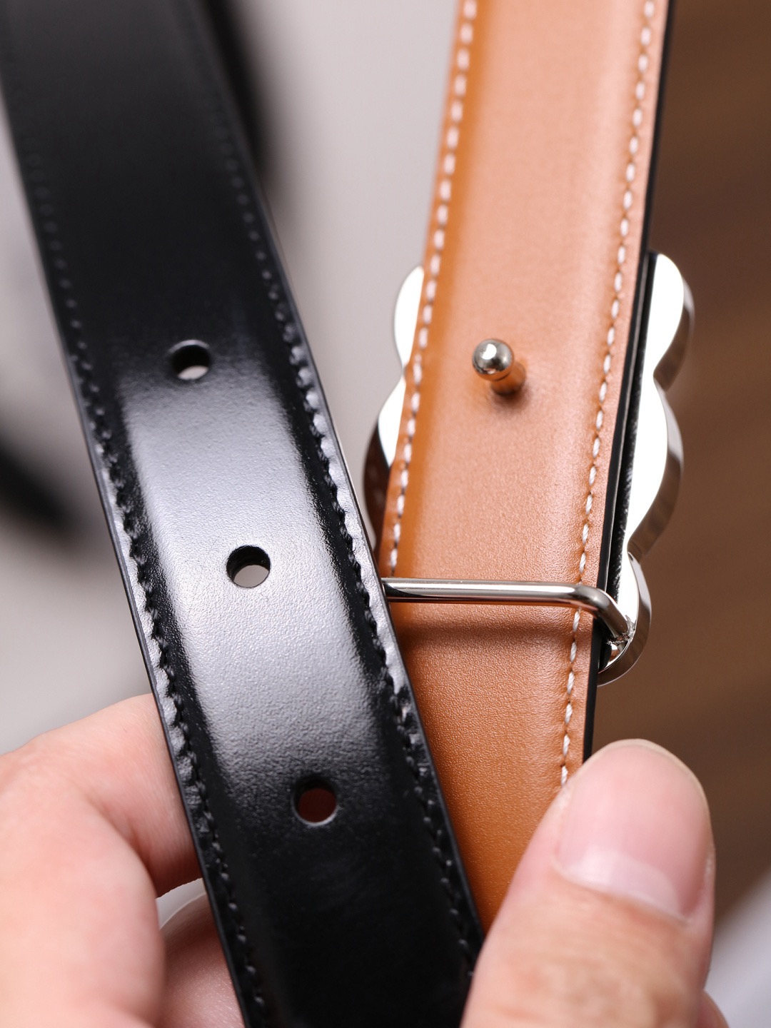 BLCG 발렌시아가 25FW 블랙 그레이 브러쉬드 진 2