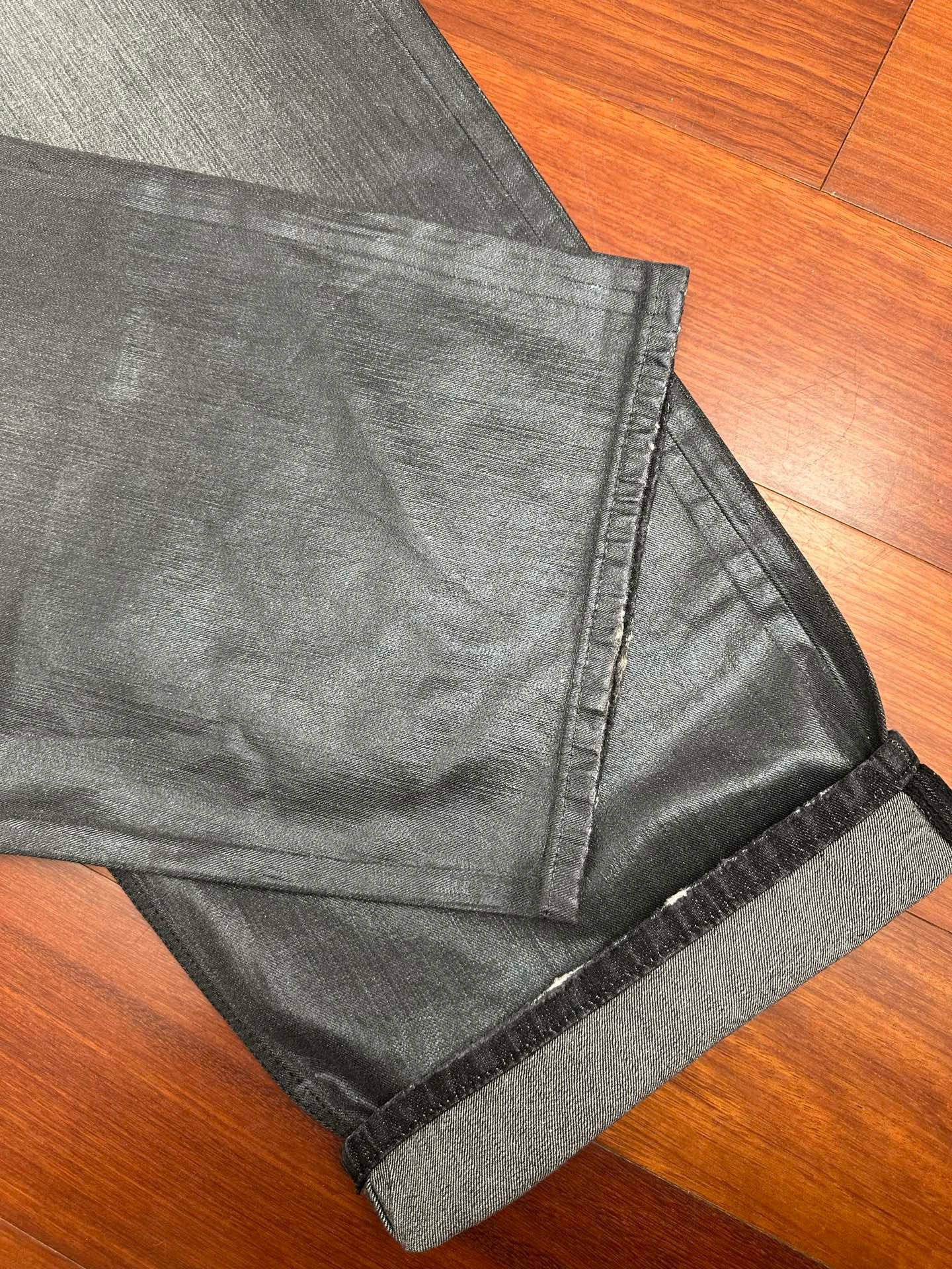 BLCG 발렌시아가 25FW 블랙 그레이 브러쉬드 진 19