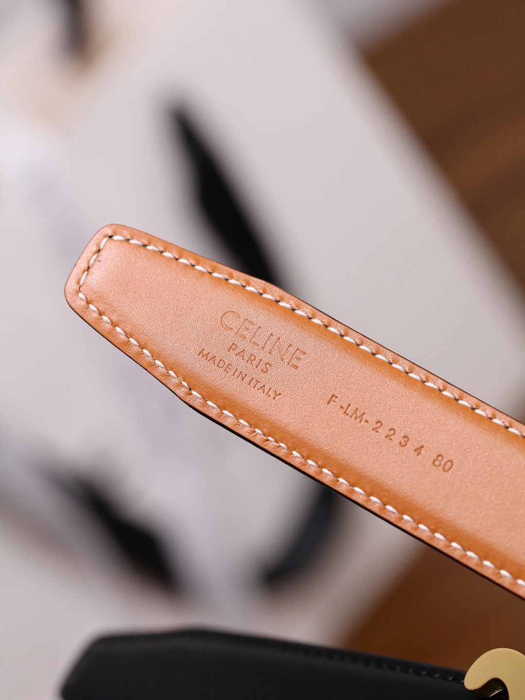 LOEWE 로에베 허리 로고 자수 셔츠 8