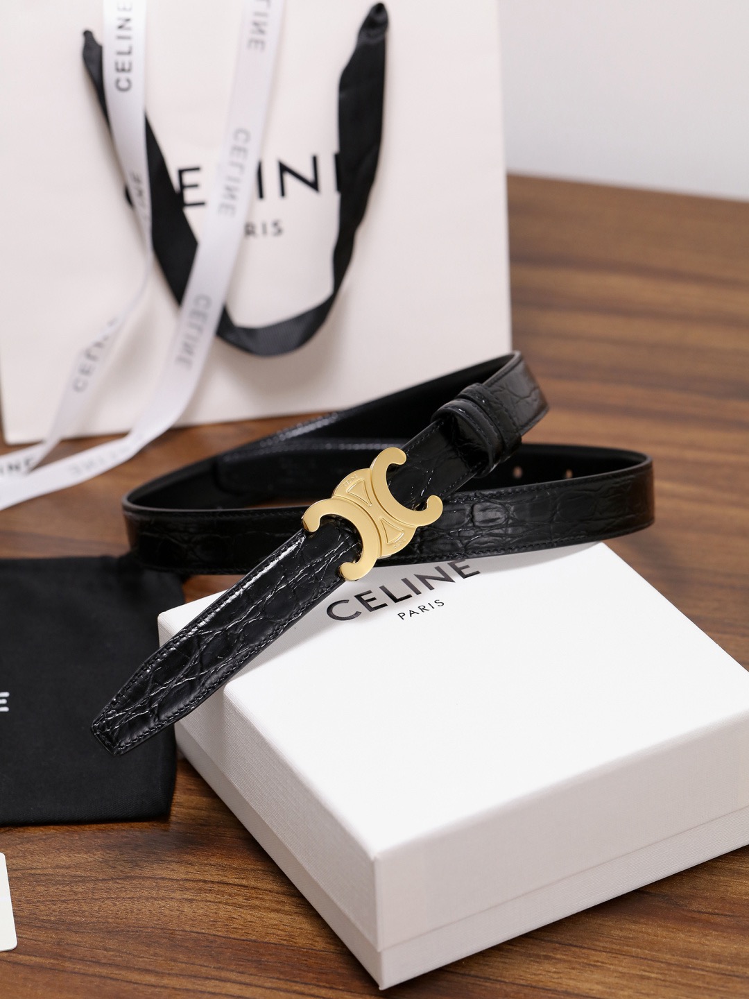 LOEWE 로에베 허리 로고 자수 셔츠 4