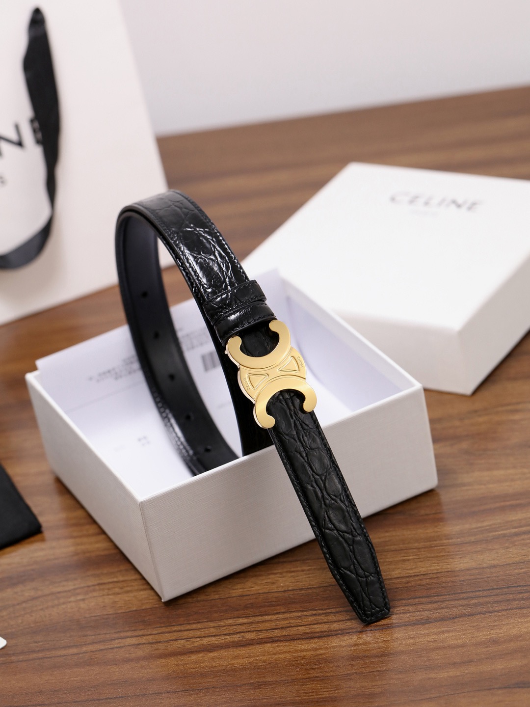 LOEWE 로에베 허리 로고 자수 셔츠 7