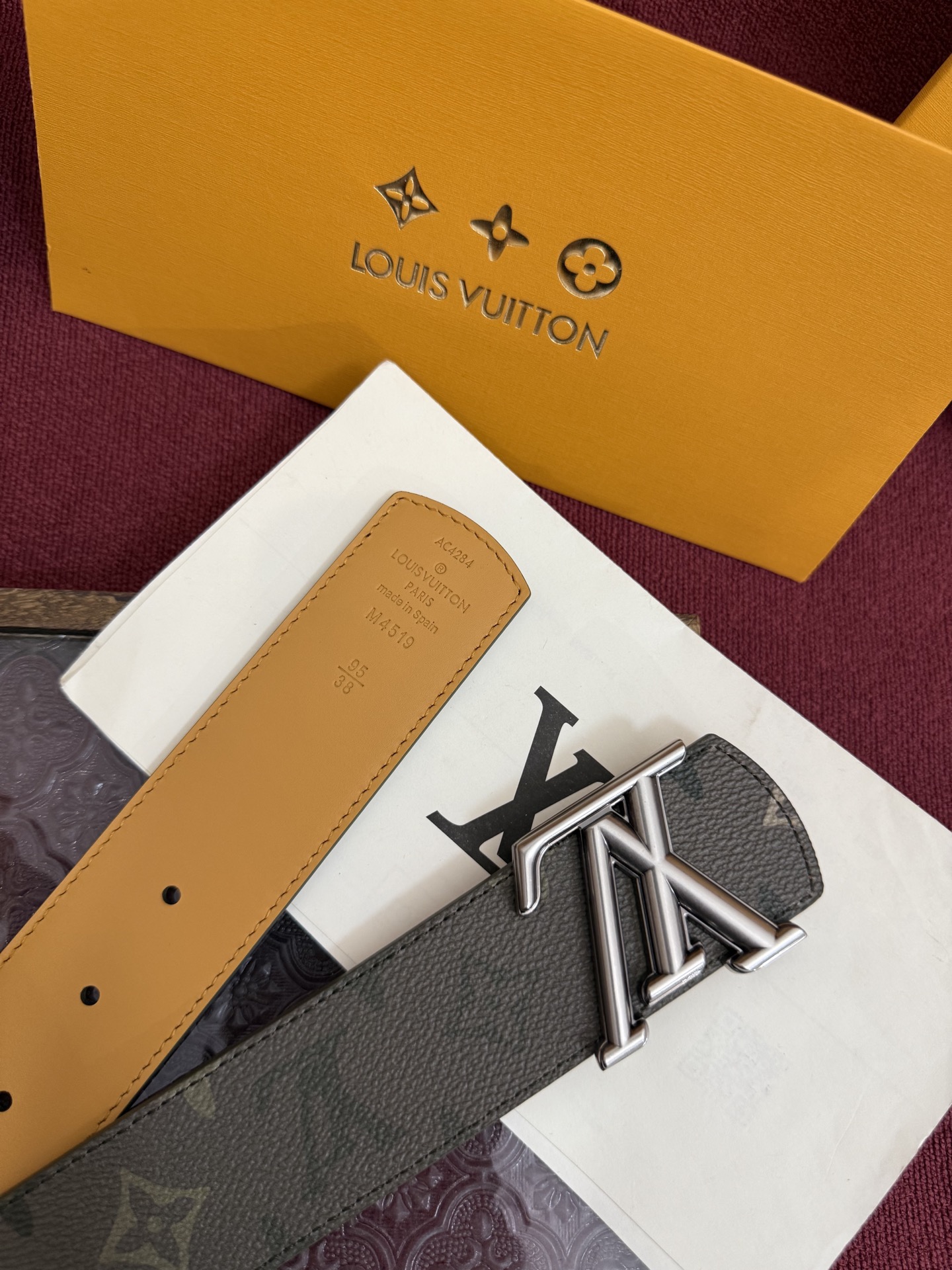 Louis Vuitton 루이비통 루이 비통 Monogram Surplus 40mm 벨트 4