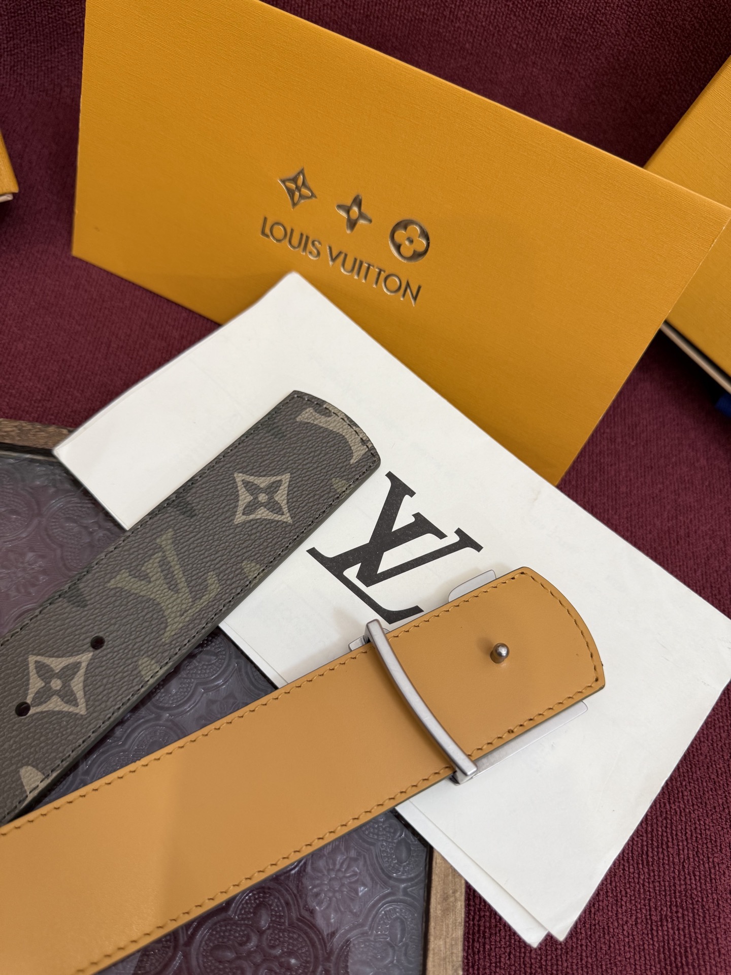 Louis Vuitton 루이비통 루이 비통 Monogram Surplus 40mm 벨트 5