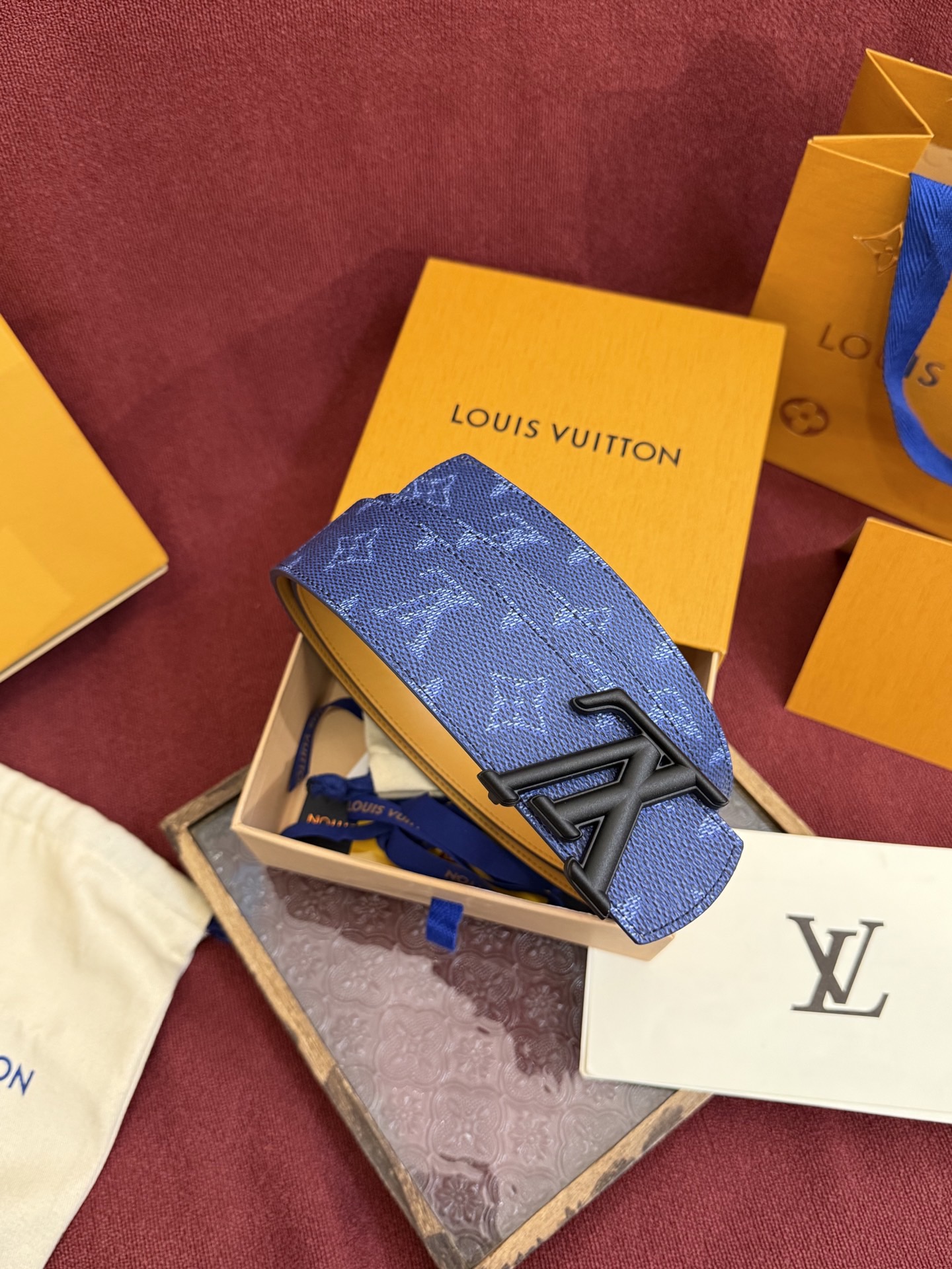 Louis Vuitton 루이비통 루이 비통 디멘션 모노그램 헤리티지 40 리버서블 벨트 6