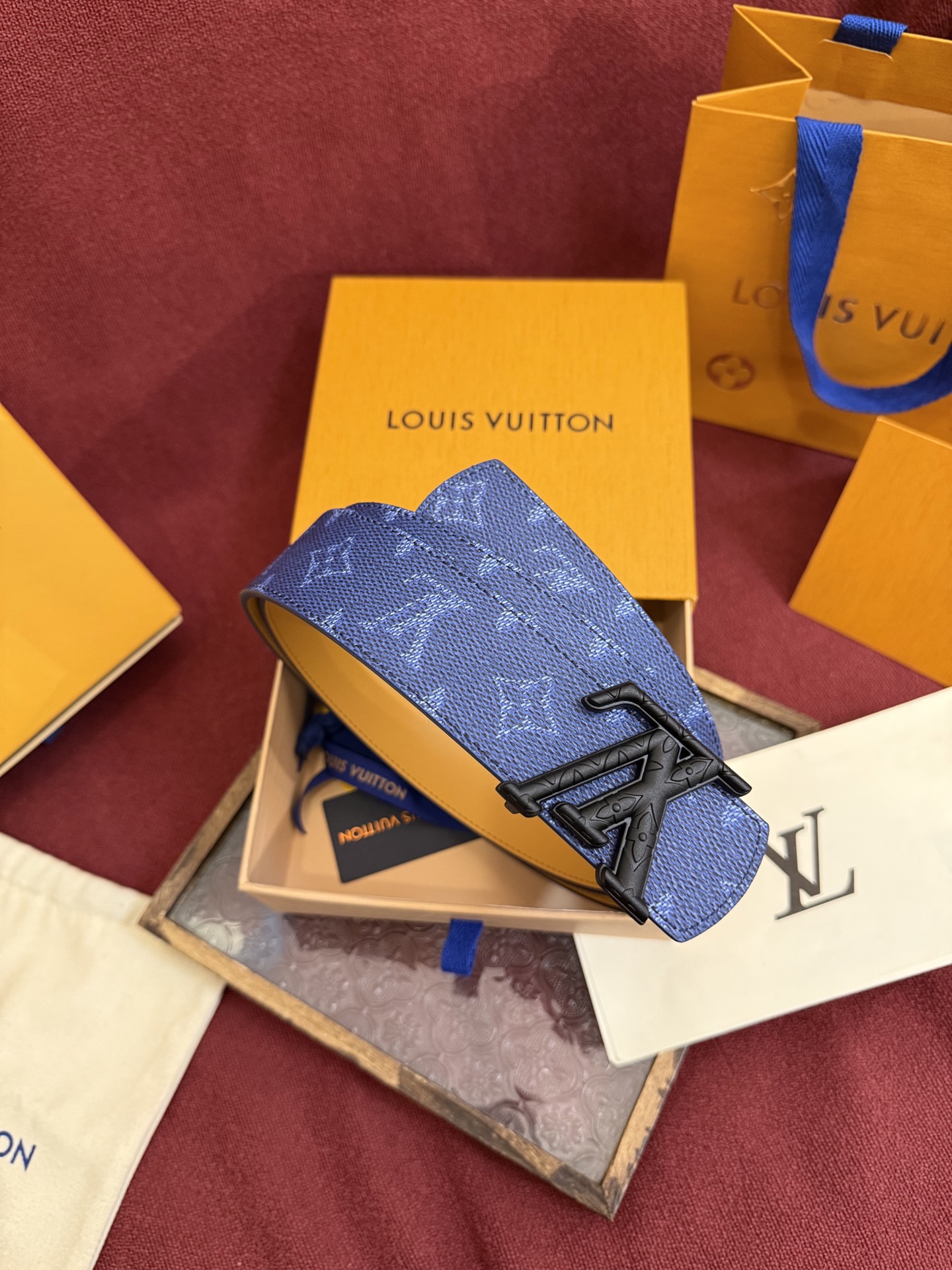 Louis Vuitton 루이비통 루이 비통 디멘션 모노그램 헤리티지 40 리버서블 벨트 6