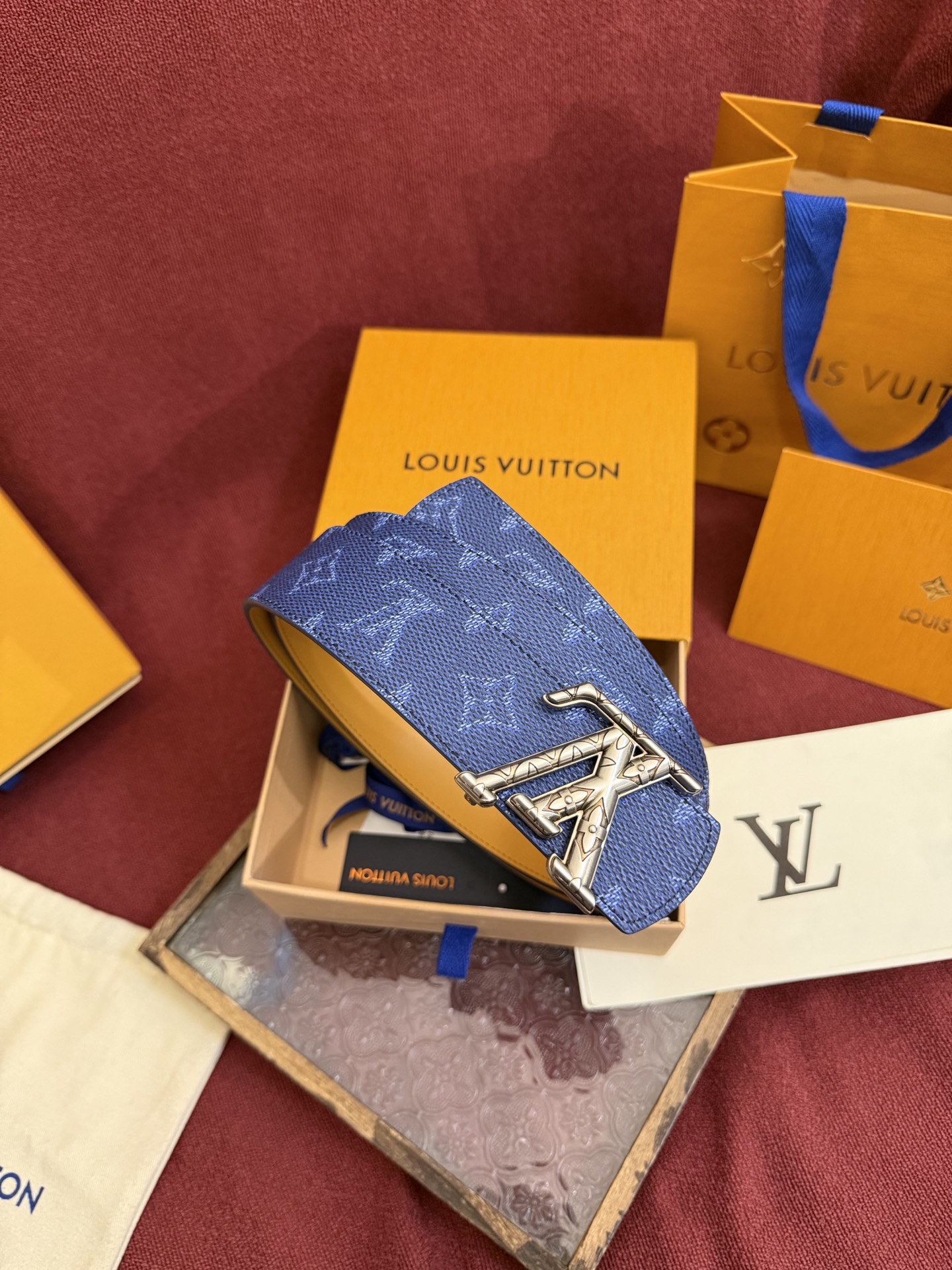 Louis Vuitton 루이비통 루이 비통 디멘션 모노그램 헤리티지 40 리버서블 벨트 5