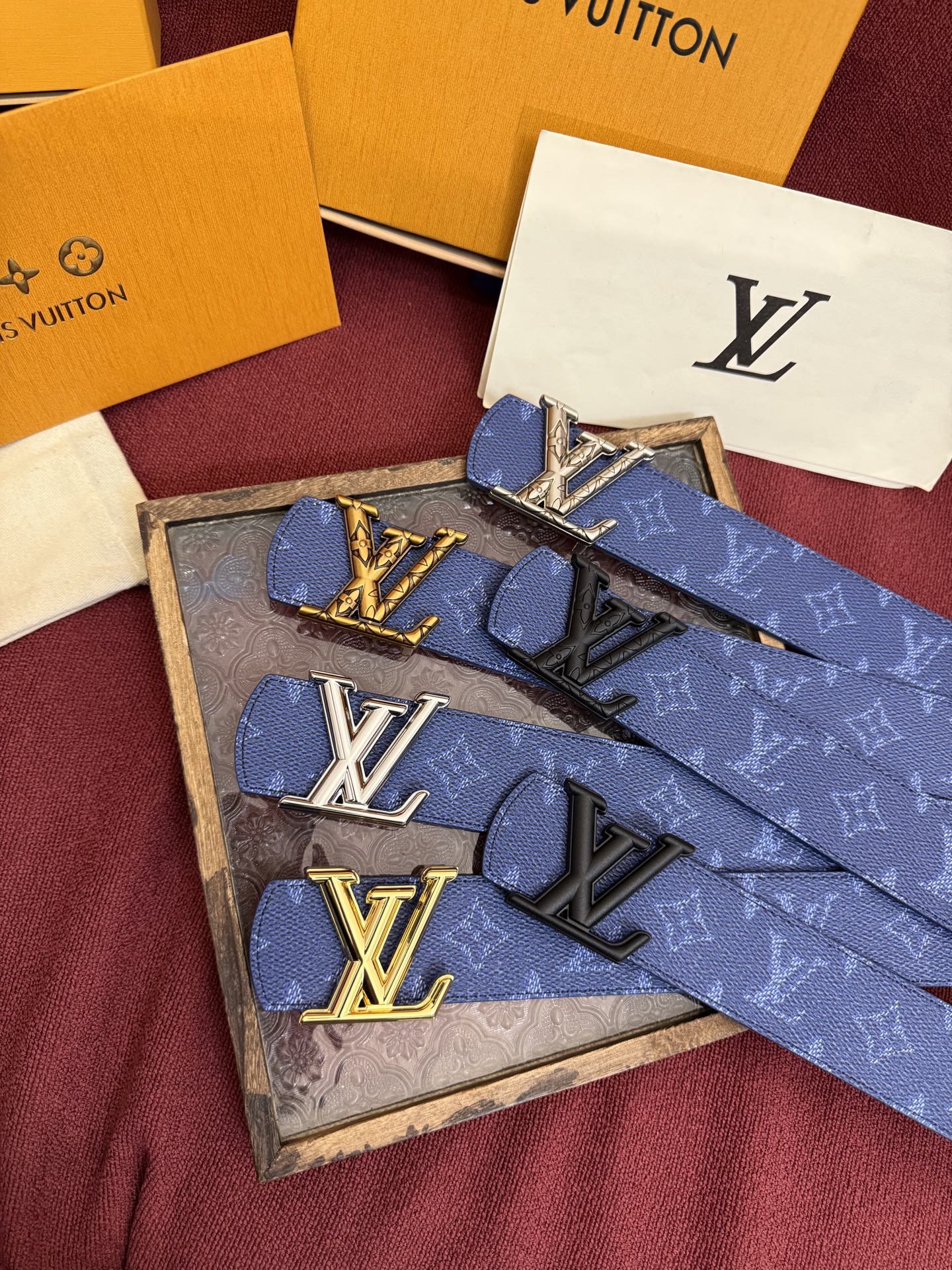 Louis Vuitton 루이비통 루이 비통 디멘션 모노그램 헤리티지 40 리버서블 벨트 6