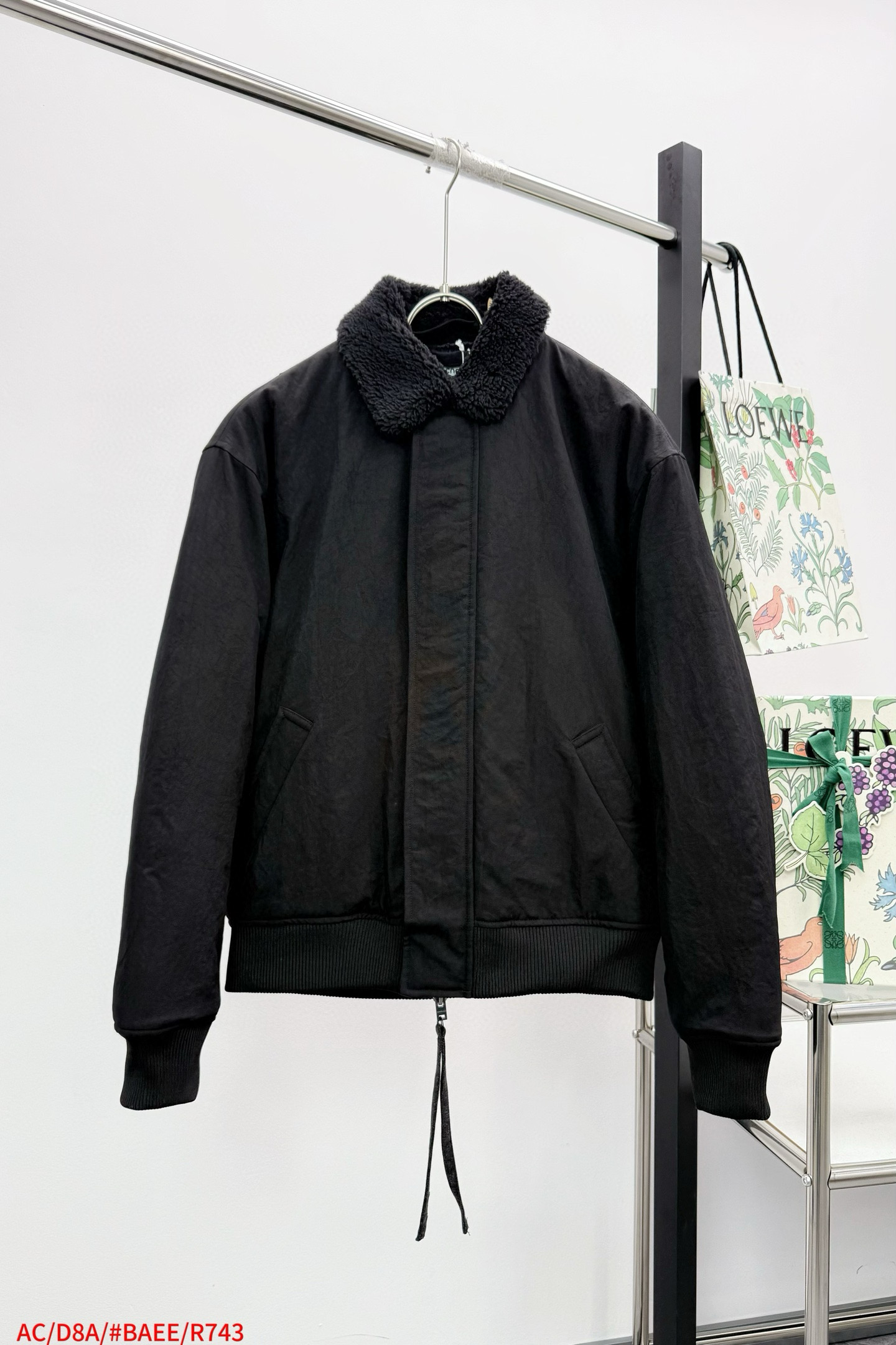 Acne Studios 아크네 스튜디오 양털 칼라 파일럿 재킷 1