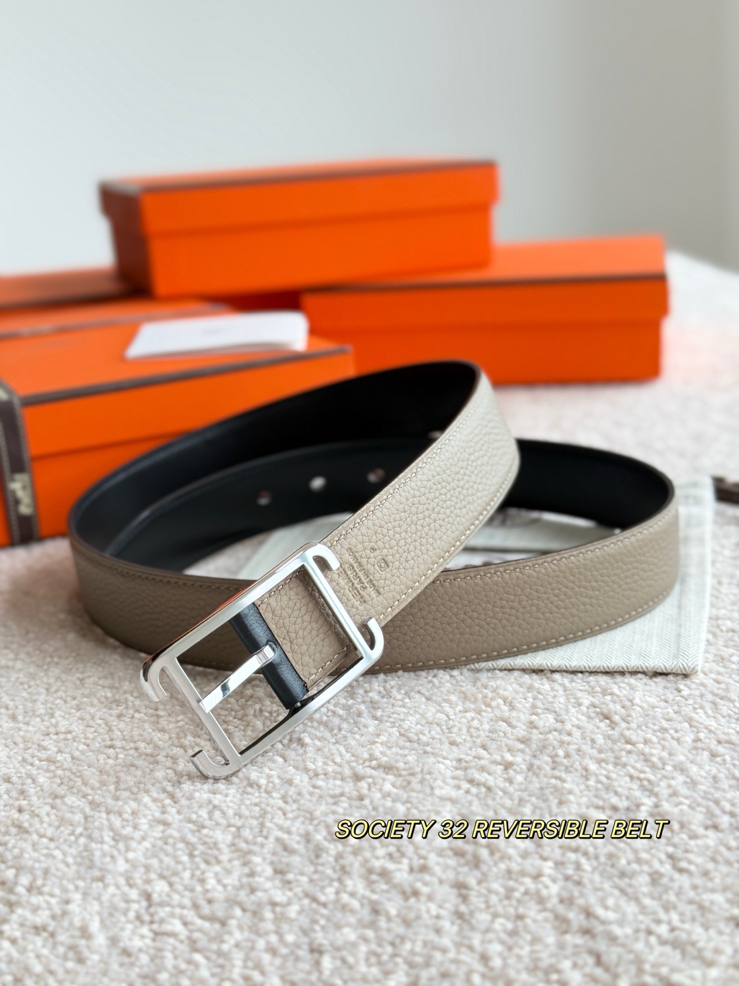 Hermes 에르메스 소사이어티 리버서블 32mm 벨트 1