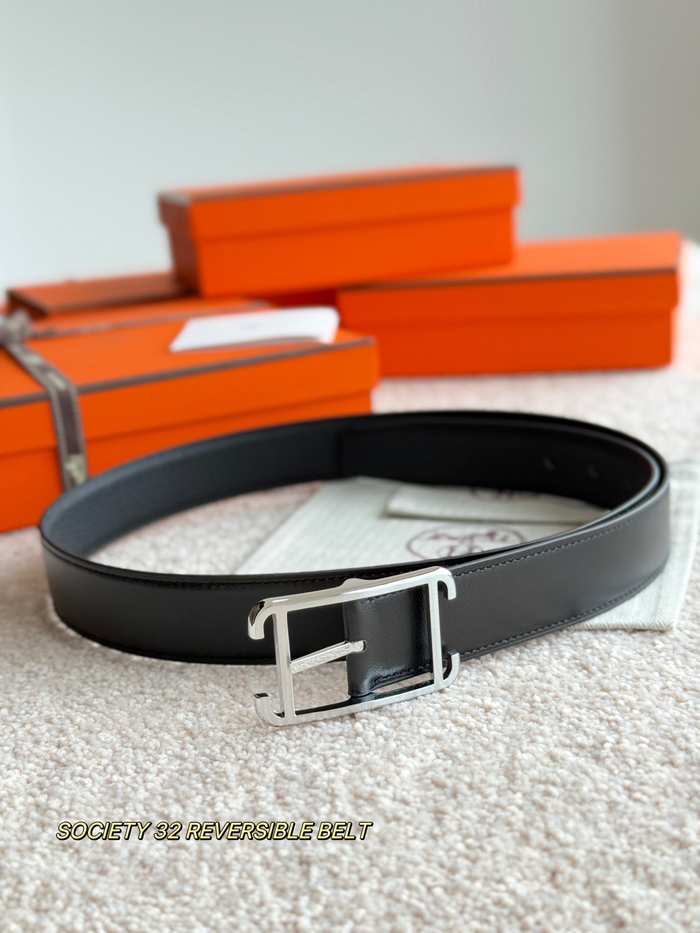 Hermes 에르메스 소사이어티 리버서블 32mm 벨트 2