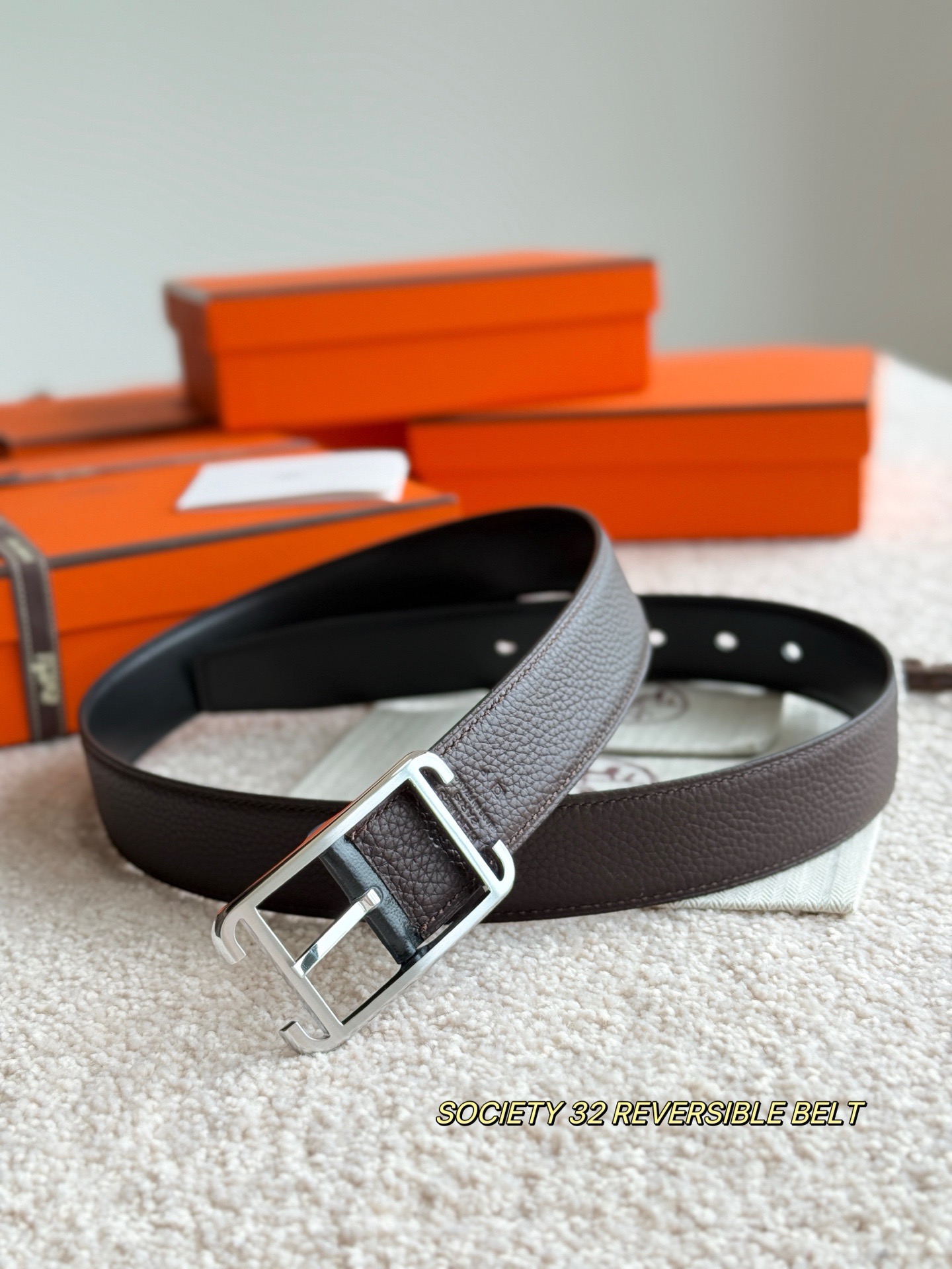 Hermes 에르메스 소사이어티 리버서블 32mm 벨트 1