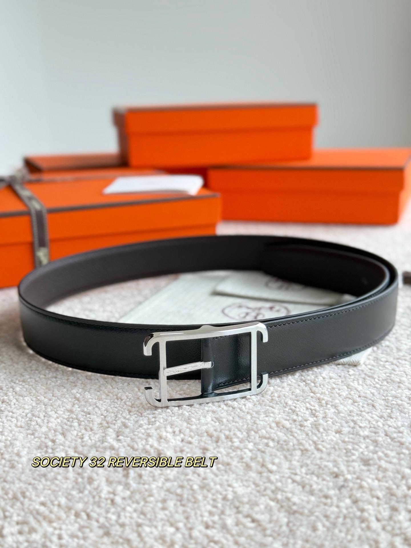 Hermes 에르메스 소사이어티 리버서블 32mm 벨트 2