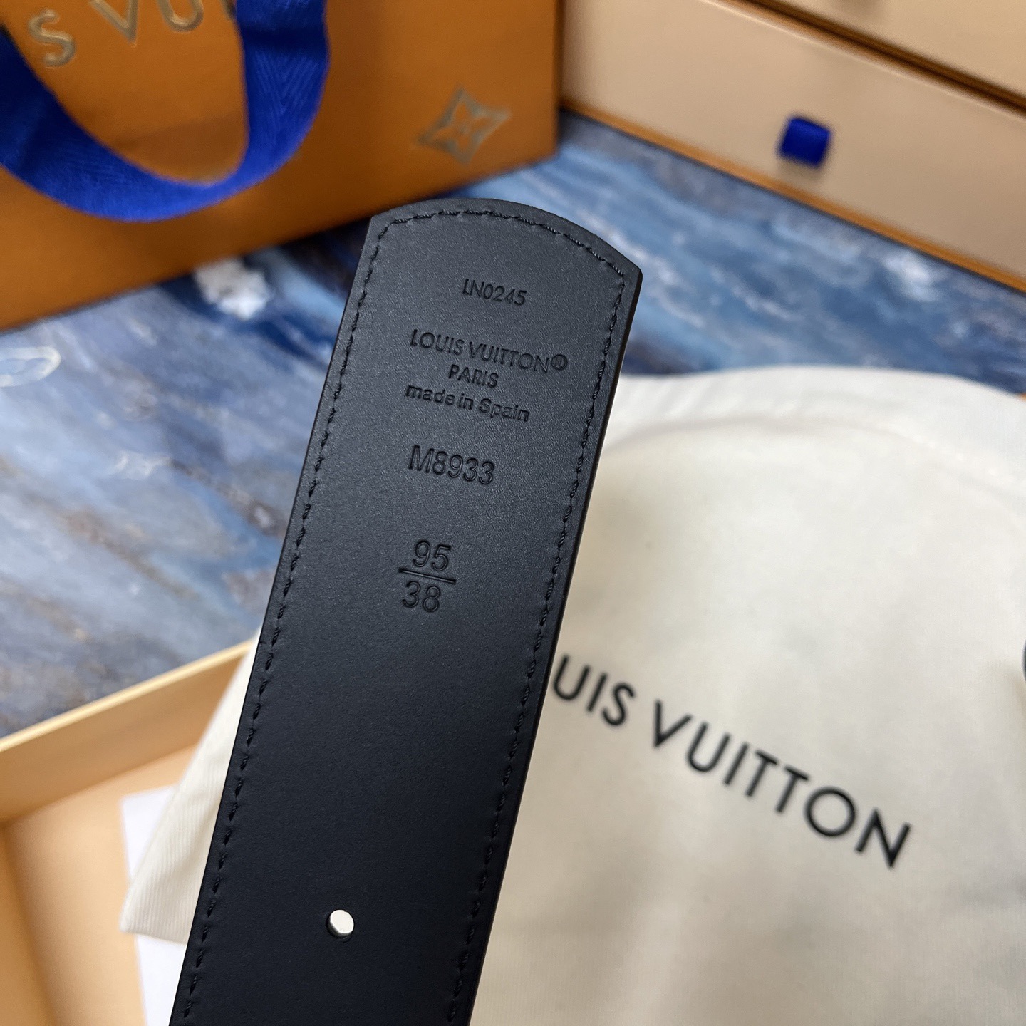 Louis Vuitton 루이비통 루이 비통 모노그램 엠보 소가죽 벨트 5