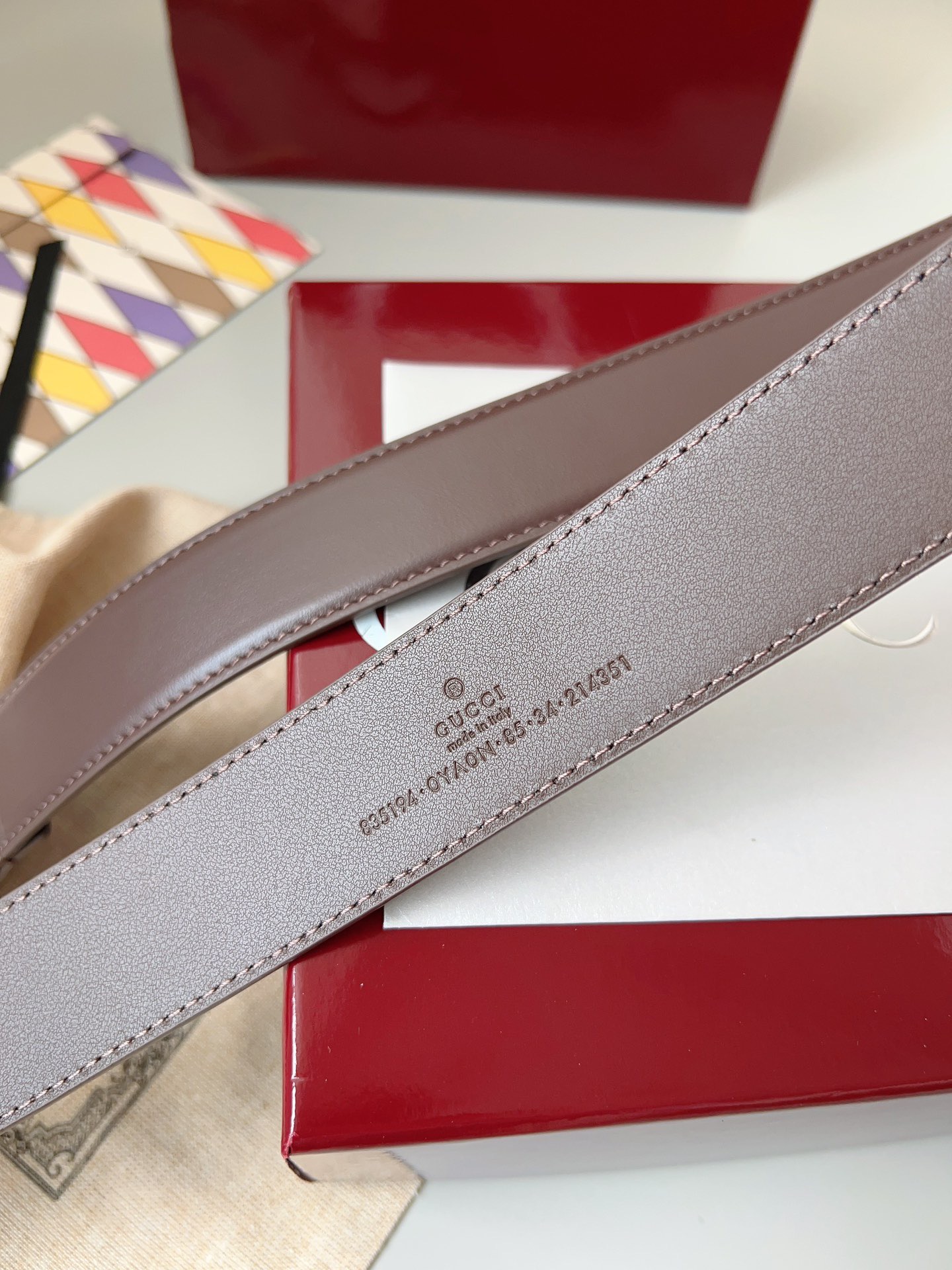 Gucci 구찌 블랙 가죽 스퀘어 버클 벨트 4