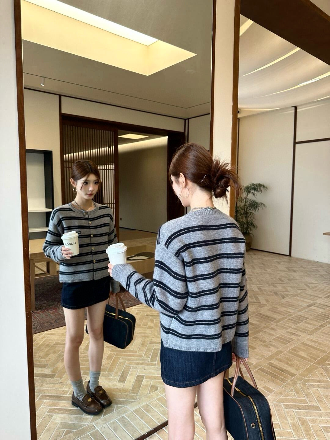 Gucci 구찌 배색 포켓 니트 원피스 18