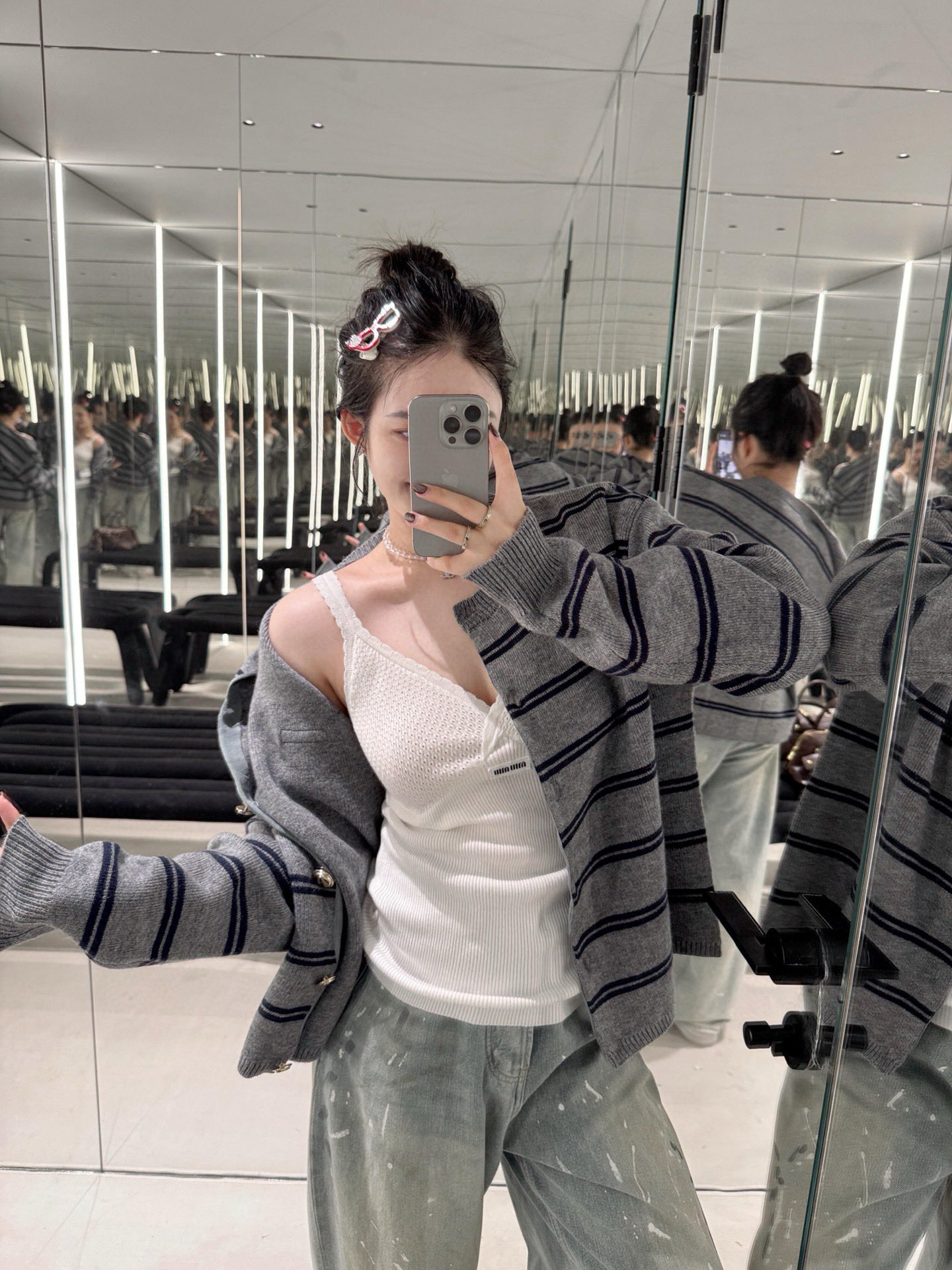 Gucci 구찌 배색 포켓 니트 원피스 20