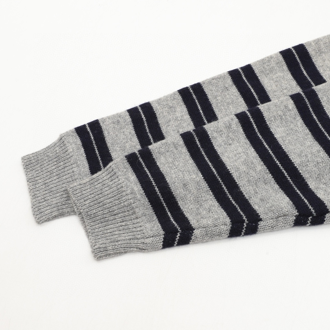 GUCCI 구찌 스트라이프 니트 폴로 반팔 여성용 9