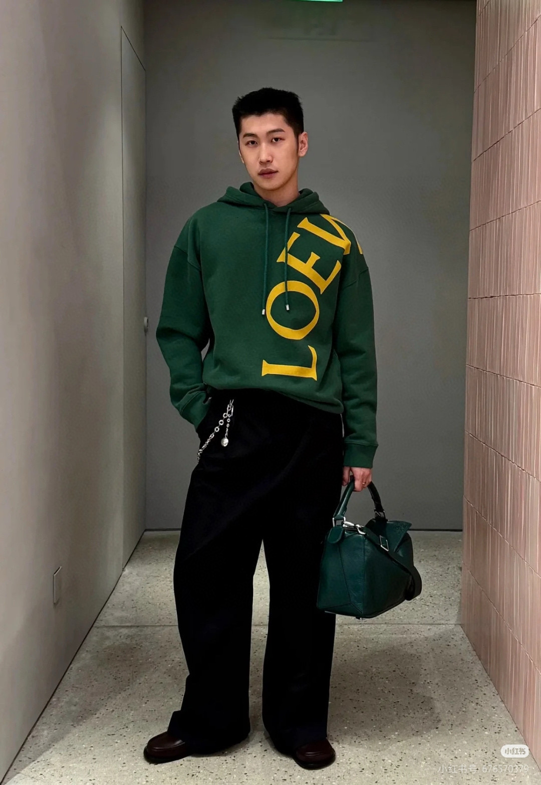 LOUIS VUITTON 루이비통 다미에 모노그램 패치워크 코튼 반팔 티셔츠 12