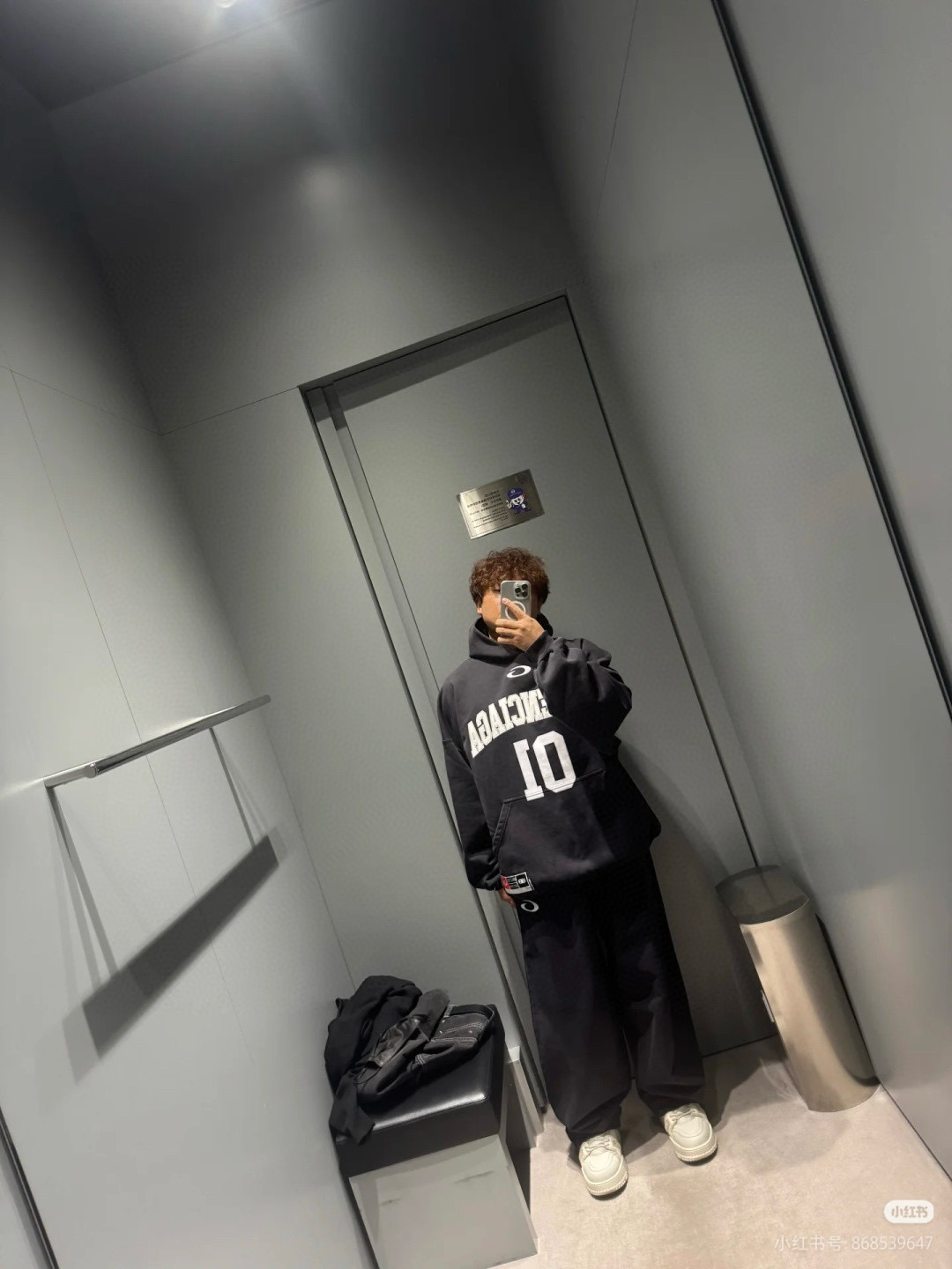 BURBERRY 버버리 체크 패턴 울 블렌드 오버사이즈 가디건 21