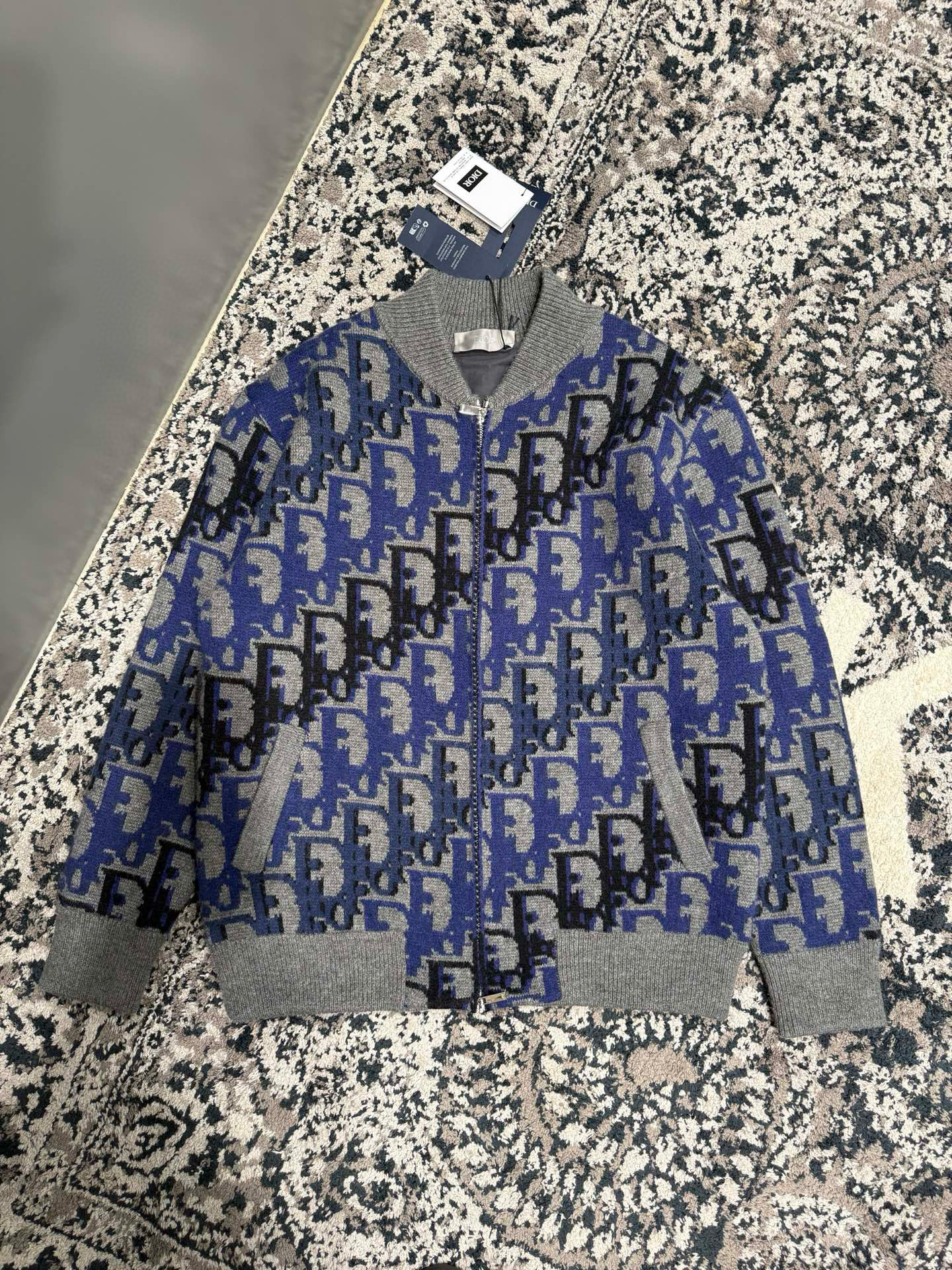 Prada 프라다 더블코튼 스탠드넥 집업 자켓 4