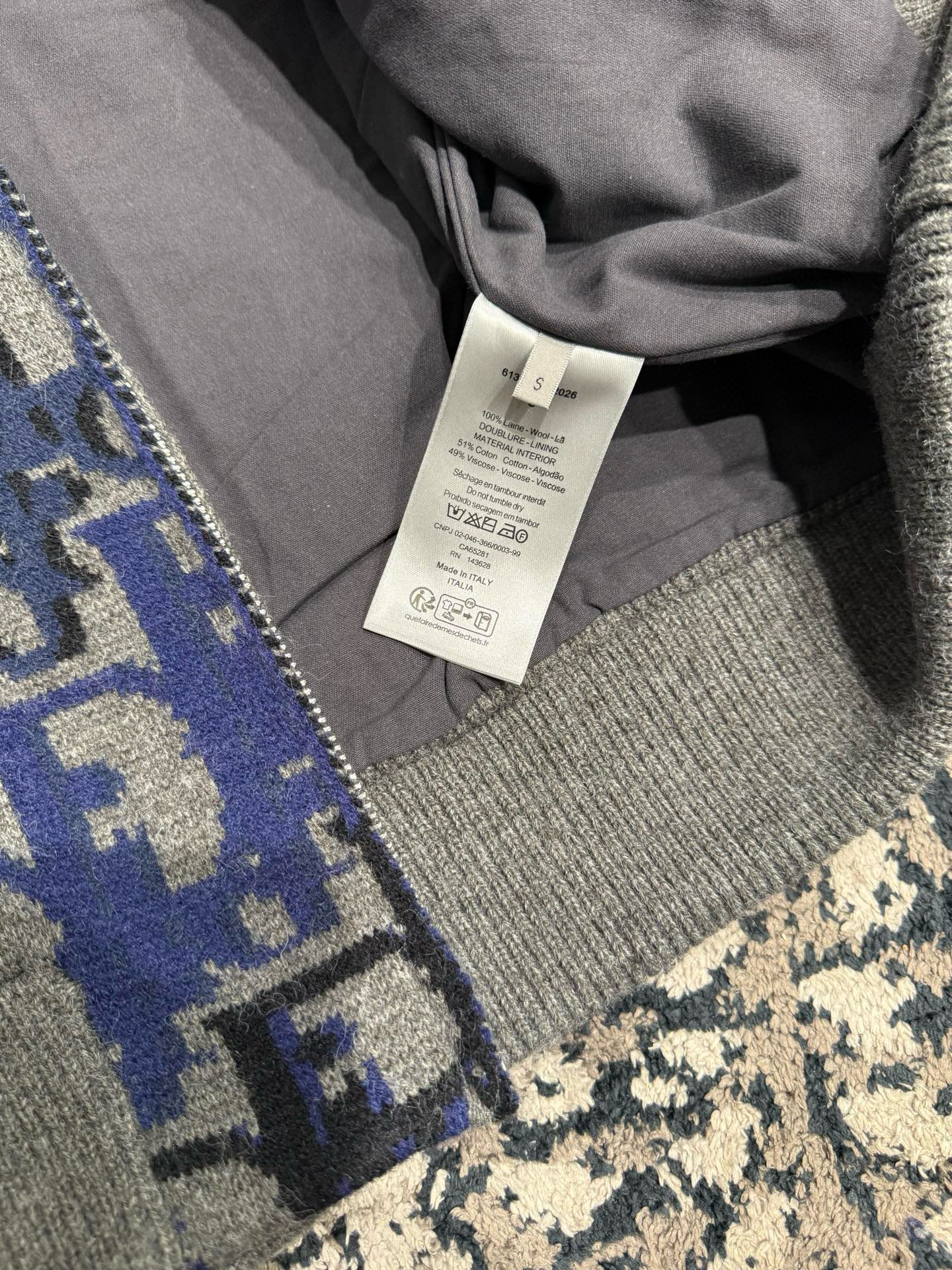 Prada 프라다 더블코튼 스탠드넥 집업 자켓 9