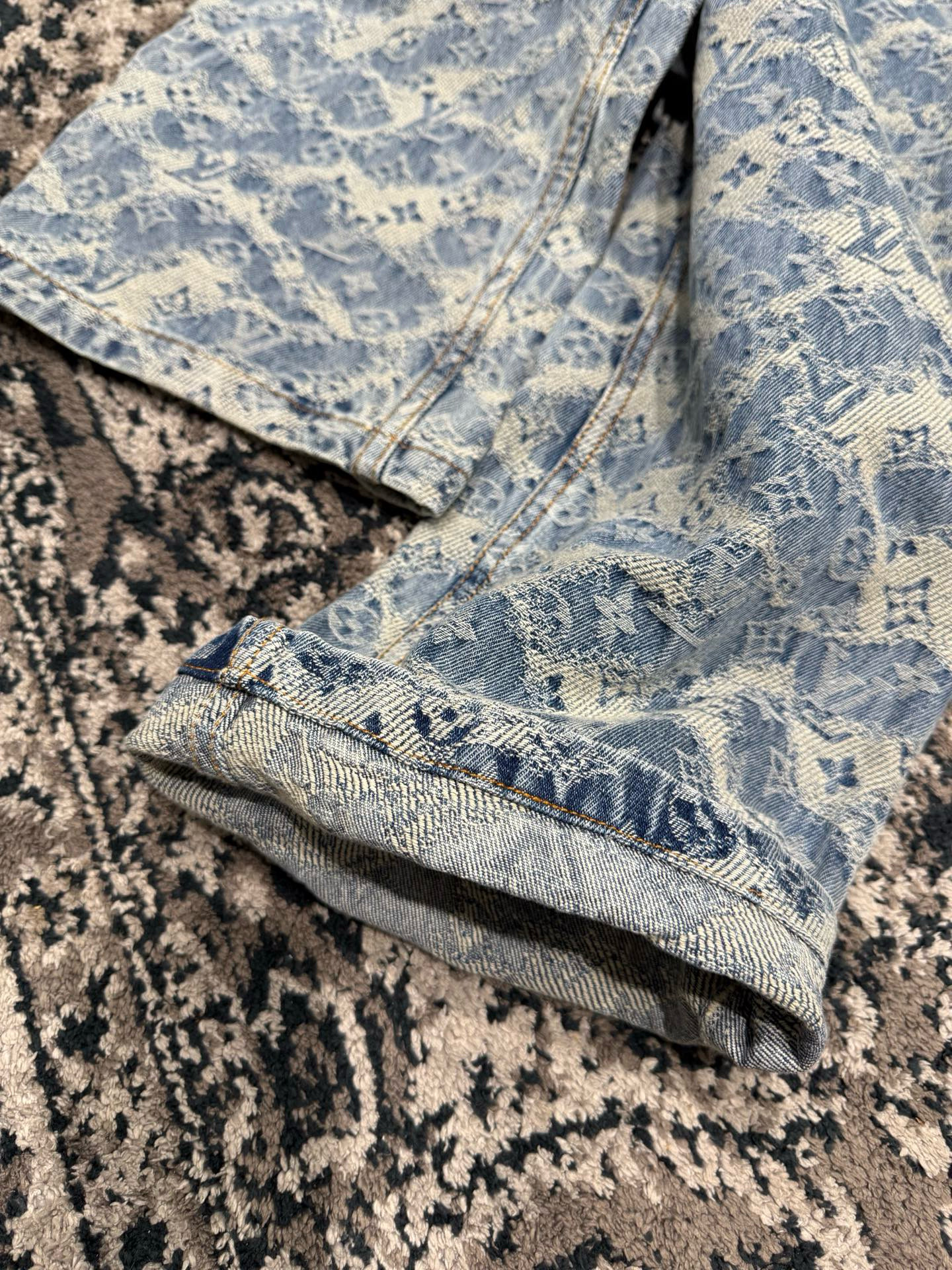 FENDI 펜디 FF 안감 디테일 블랙 와이드핏 자켓 20