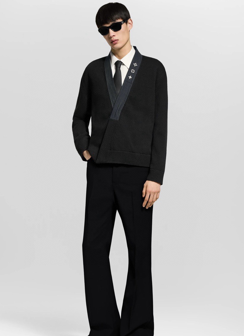 LOUIS VUITTON 루이비통 x Nigo 2025 FW 코이피쉬 니트 하이넥 스웨터 20