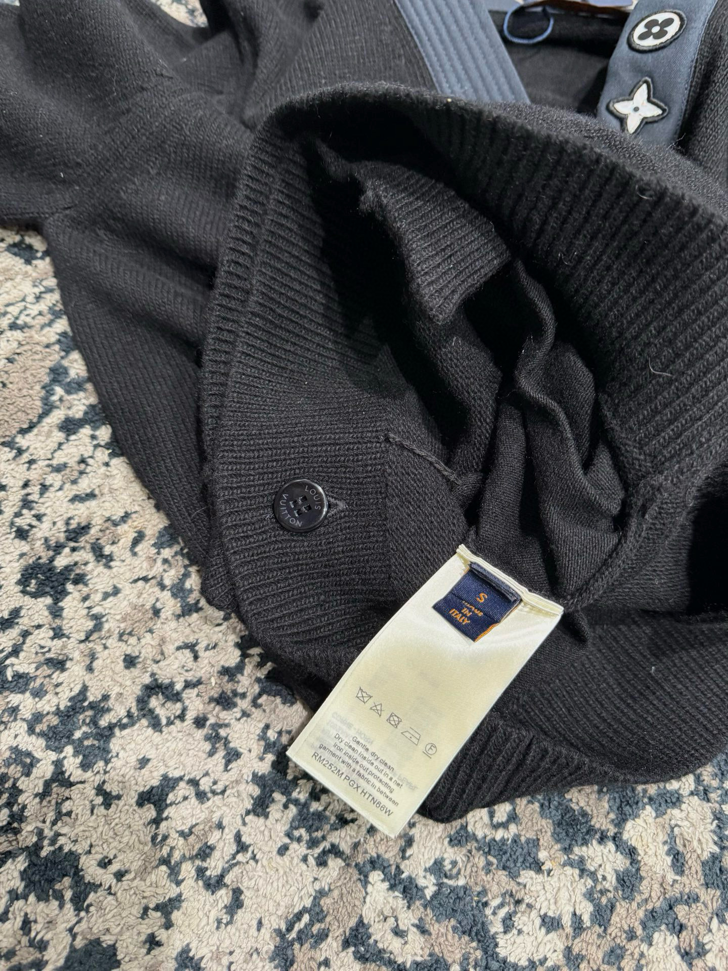 Louis Vuitton 루이비통 아가일 자카드 울 니트 스웨터 5