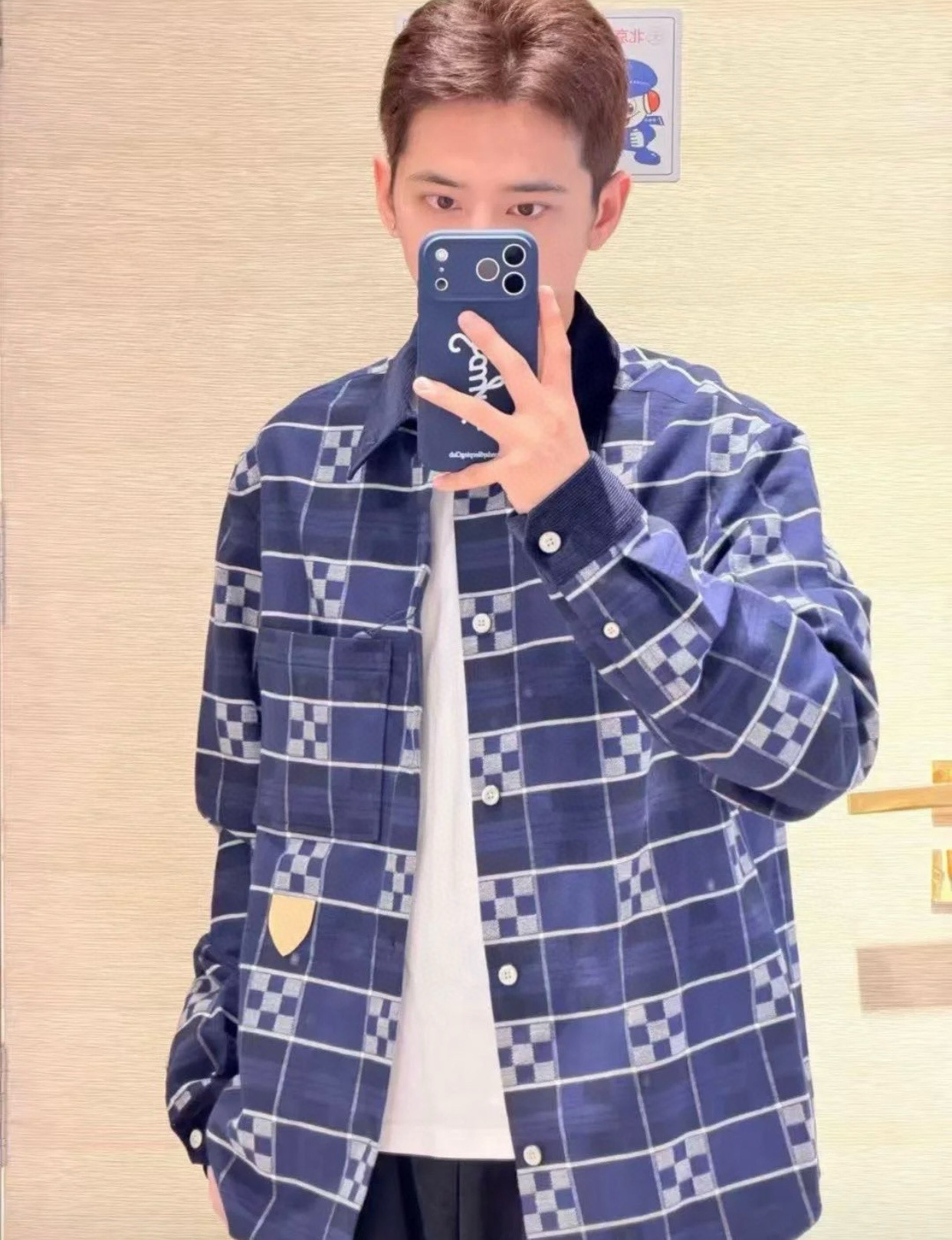 Louis Vuitton 루이비통 아가일 자카드 울 니트 스웨터 11