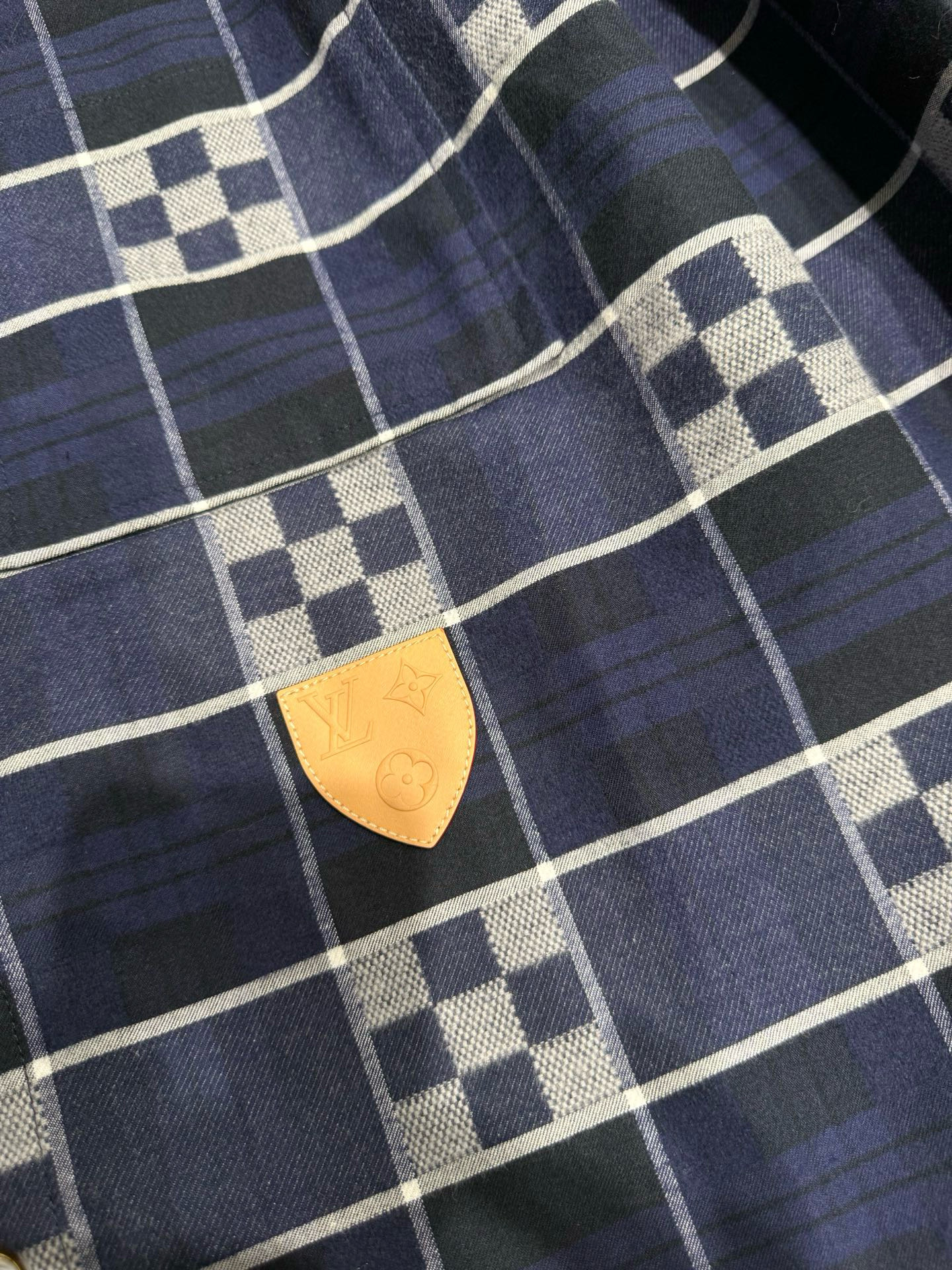 Louis Vuitton 루이비통 아가일 자카드 울 니트 스웨터 19